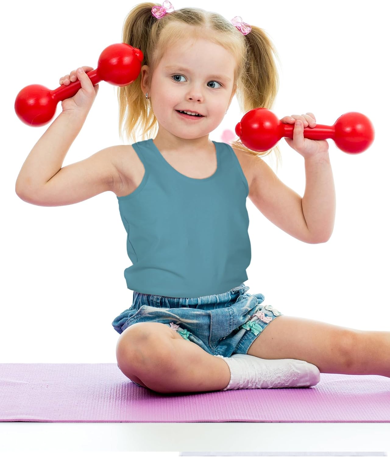 Geyoga 6 Pieces Girls Dance Tank Top Racerback Crop Top Sleeveless Dance Outfit for Ballet Hip hop Athletic wear - Image 2