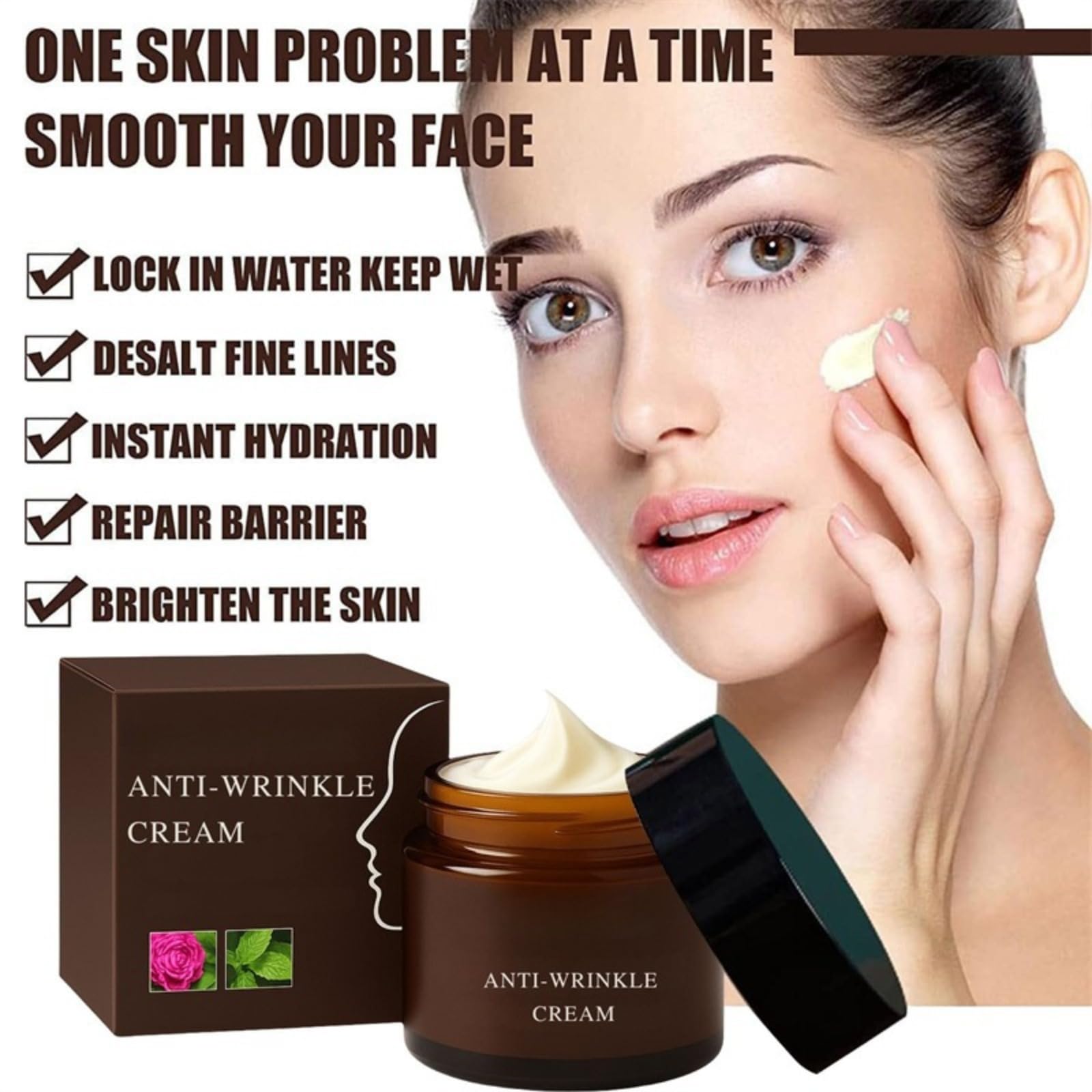 Luxeveria retinol krem przeciwzmarszczkowy, przeciw starzeniu się, ujędrniający balsam do ciała z owsiankiem, ujędrniający skórę, do precyzyjnego liftingu, redukcji zmarszczek (5 szt.)