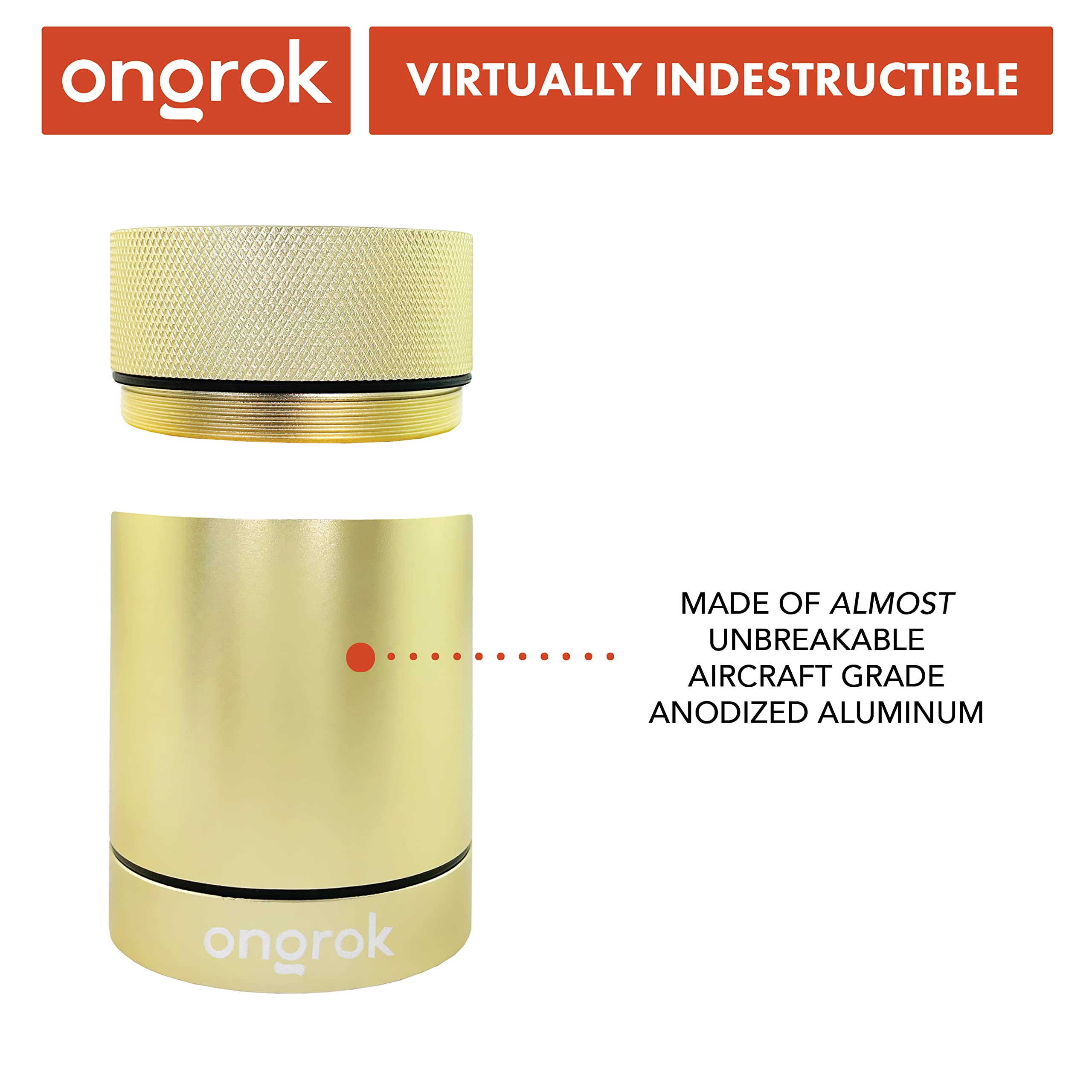 ONGROK Aluminum Storage Container, 180ml, Air Proof Jar to Preserve Smell and Aroma - Image 4