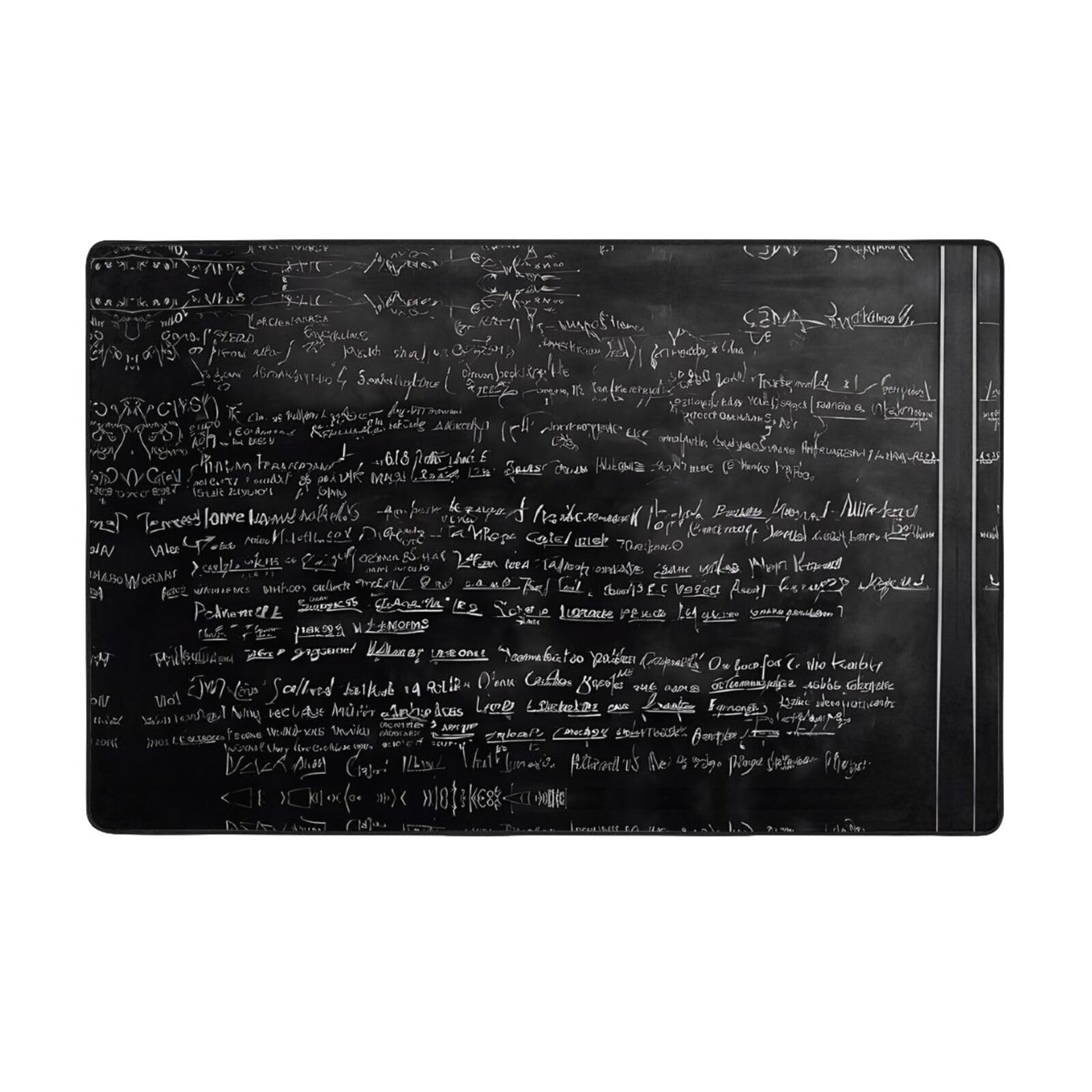 Tapis de sol antidérapant science abstraite grand tapis chambre salon