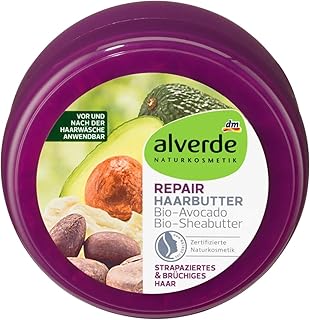 alverde NaturKOSMETIK - Cibo per capelli Repair, 1 x 200 ml