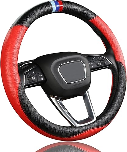 Miniatura 9 de Funda personalizada para volante de automóvil para BMW X1, X2, X3, X4, X5, X6, X7, i3, i4, i5, i8 535i 740Li 335i M3 M4 M5 Z1 Z3 Z4 Z5 (rosa)