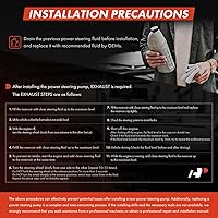 Vista 2 de A-Premium Bomba de dirección asistida, con polea, compatible con Kia Sportage 2005-2010, Spectra5 2005-2009, Spectra 2004-2009, Hyundai Tucson