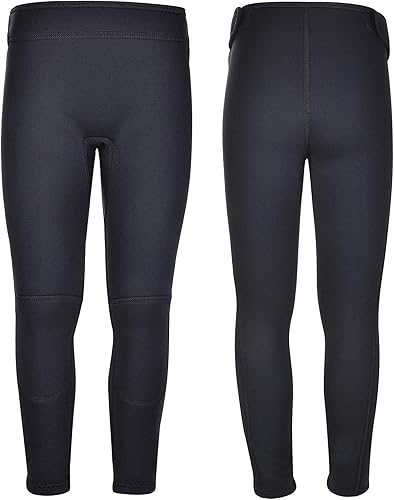 REALON Pantalones de neopreno para niños de 0.118 pulgadas (0.118 in) para niños y niñas, mantienen el calor y cómodos para bucear, surf, natación, REALON Pantalones de neopreno para niños de 0.118 pulgadas (0.118 in) para niños y niñas, mantienen el calor y cómodos para bucear, surf, natación,