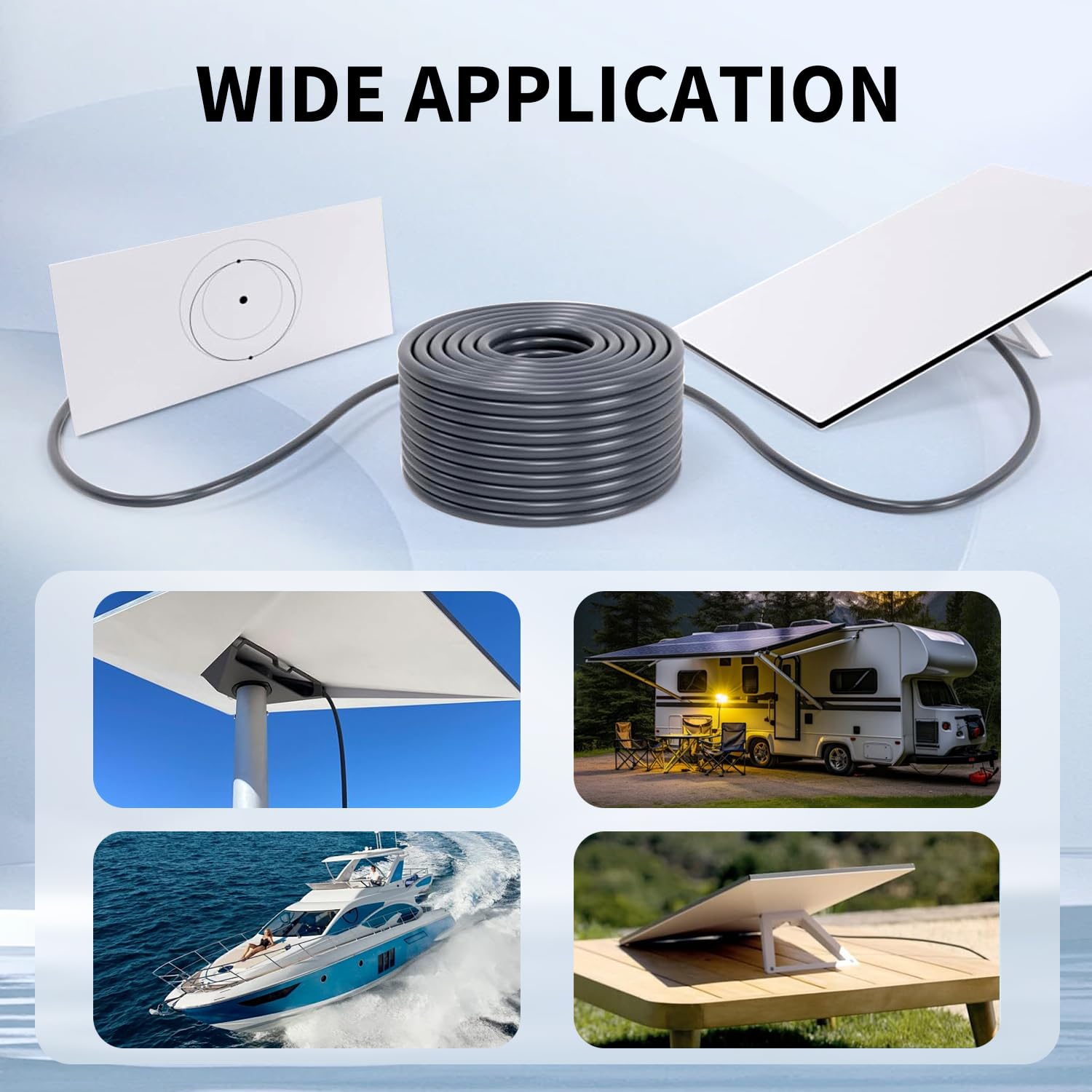 Starlink Gen 3 Cable 75FT/23M,Starlink Replacement Cable for Starlink Standard V3 Dish/Starlink Extension Cable Internet Kit Satellite Starlink Accessories - Waterproof Grey