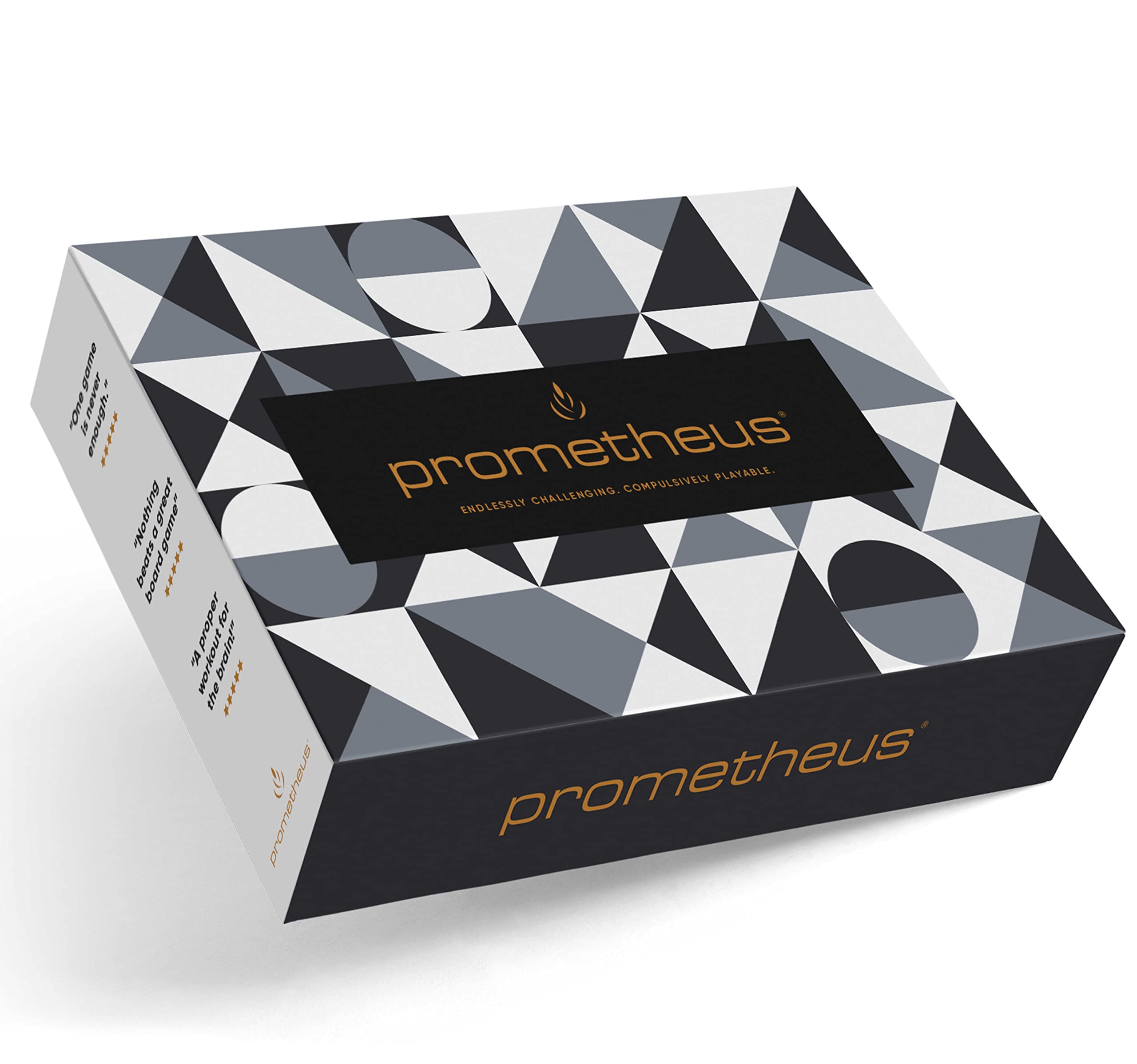 Prometheus Board Game Foldable with Play Piece Set - The New Chess Exciting Simple to Learn Improve Strategic Thinking & Foresight – for Adults, Young, Family and Kids 7+, 400mm x 370mm x 65 mm