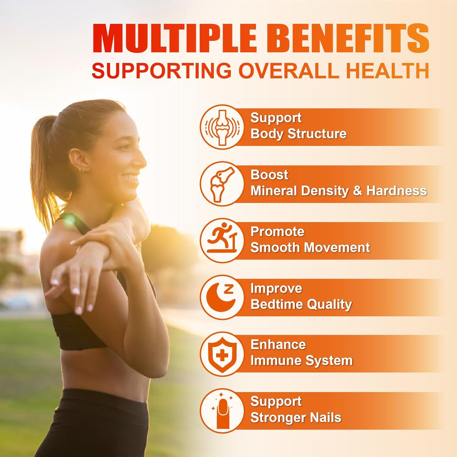 Calcium 1200 mg with Vitamin D3 Gummies for Adults - Calcium Citrate with Vitamin D3 K2, Magnesium, Zinc, Boron, Copper and Ashwagandha - Extra Absorption Calcium Supplement for Women Men - Image 5