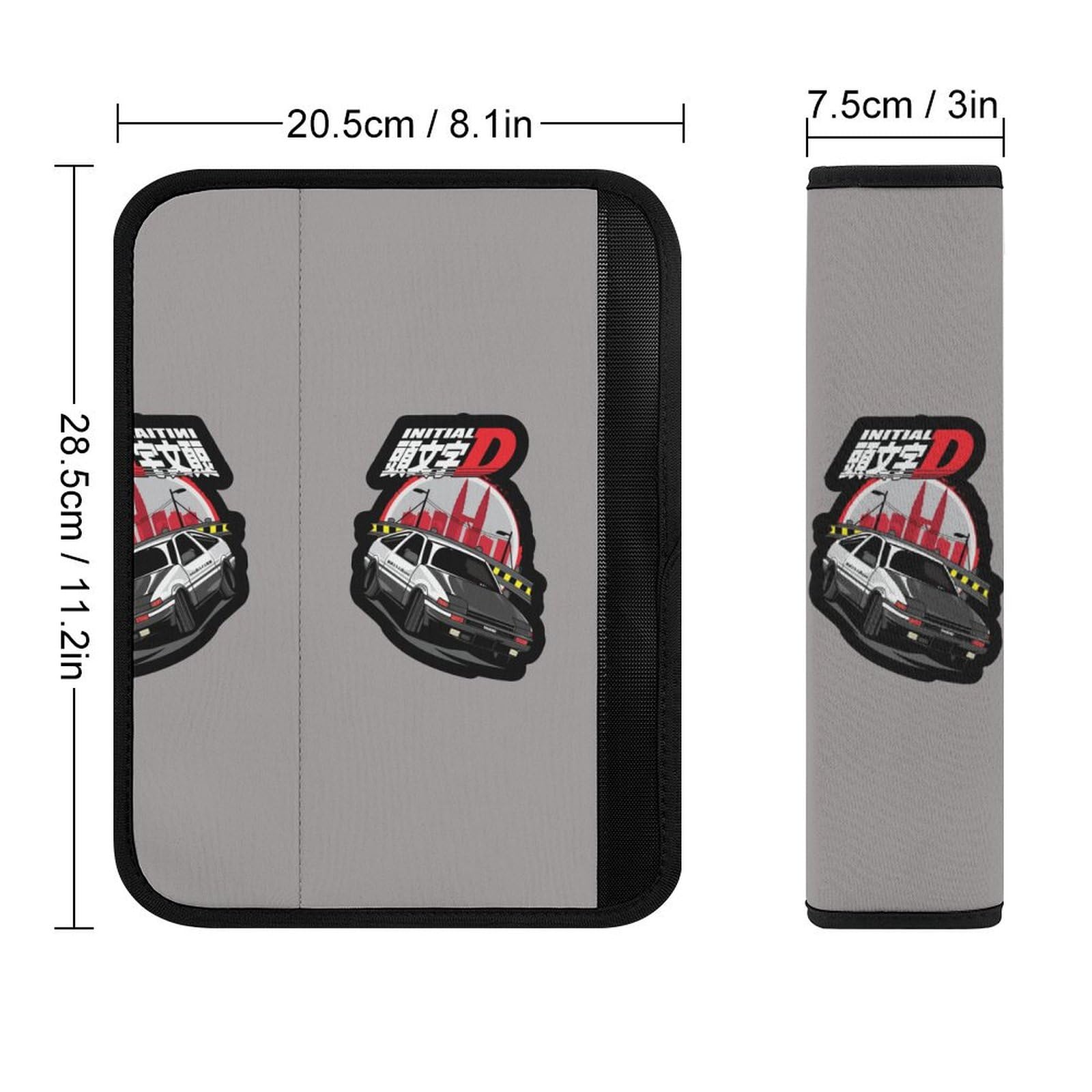 Amazon.co.jp: シートベルトカバー 頭文字d イニシャル D Ae86 シート