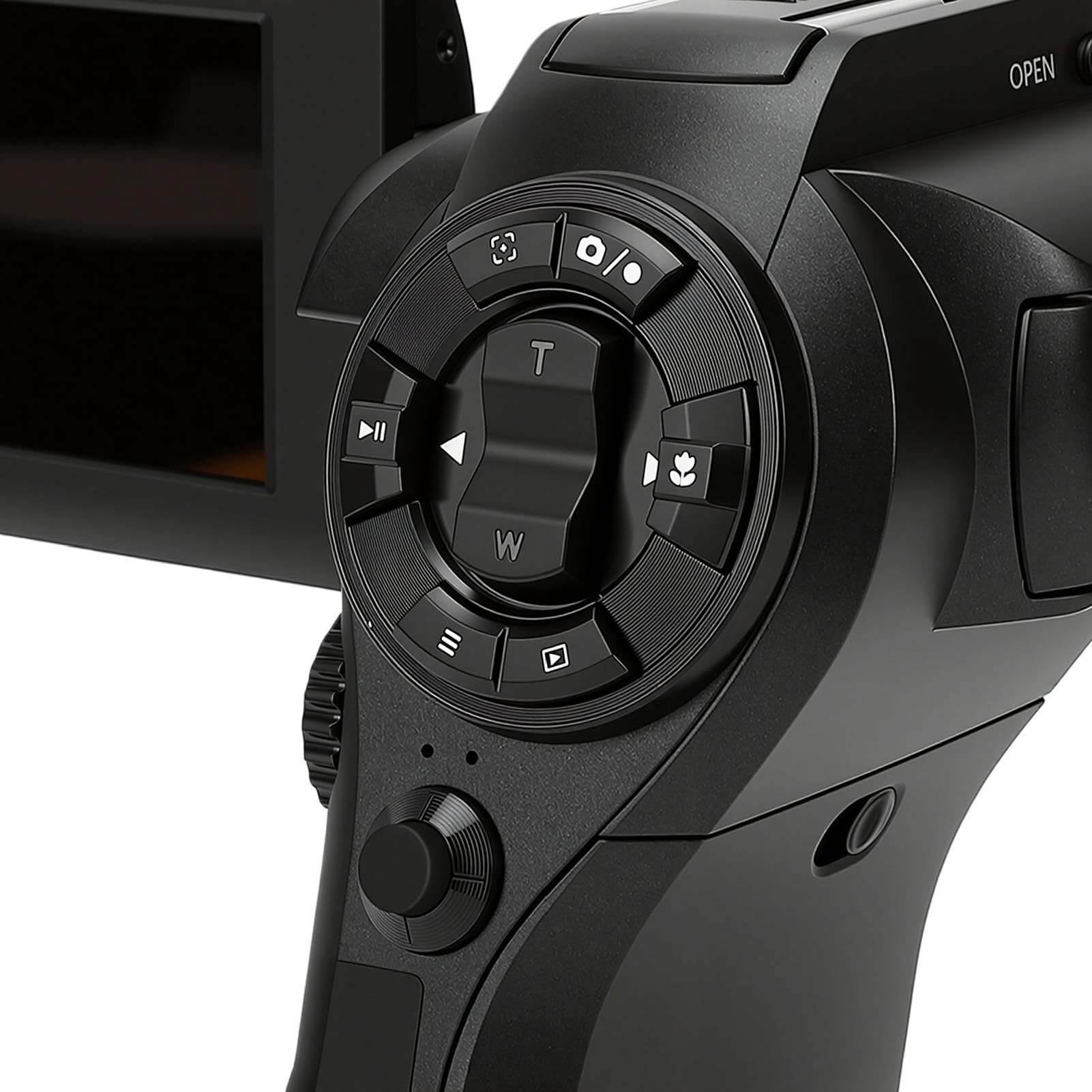 Dpofirs Videocamera 8K 75MB con Messa a Fuoco Automatica, Fotocamera Video per Viaggi Quotidiani e Fotografia, per Uso Giornaliero e Riprese in Viaggio