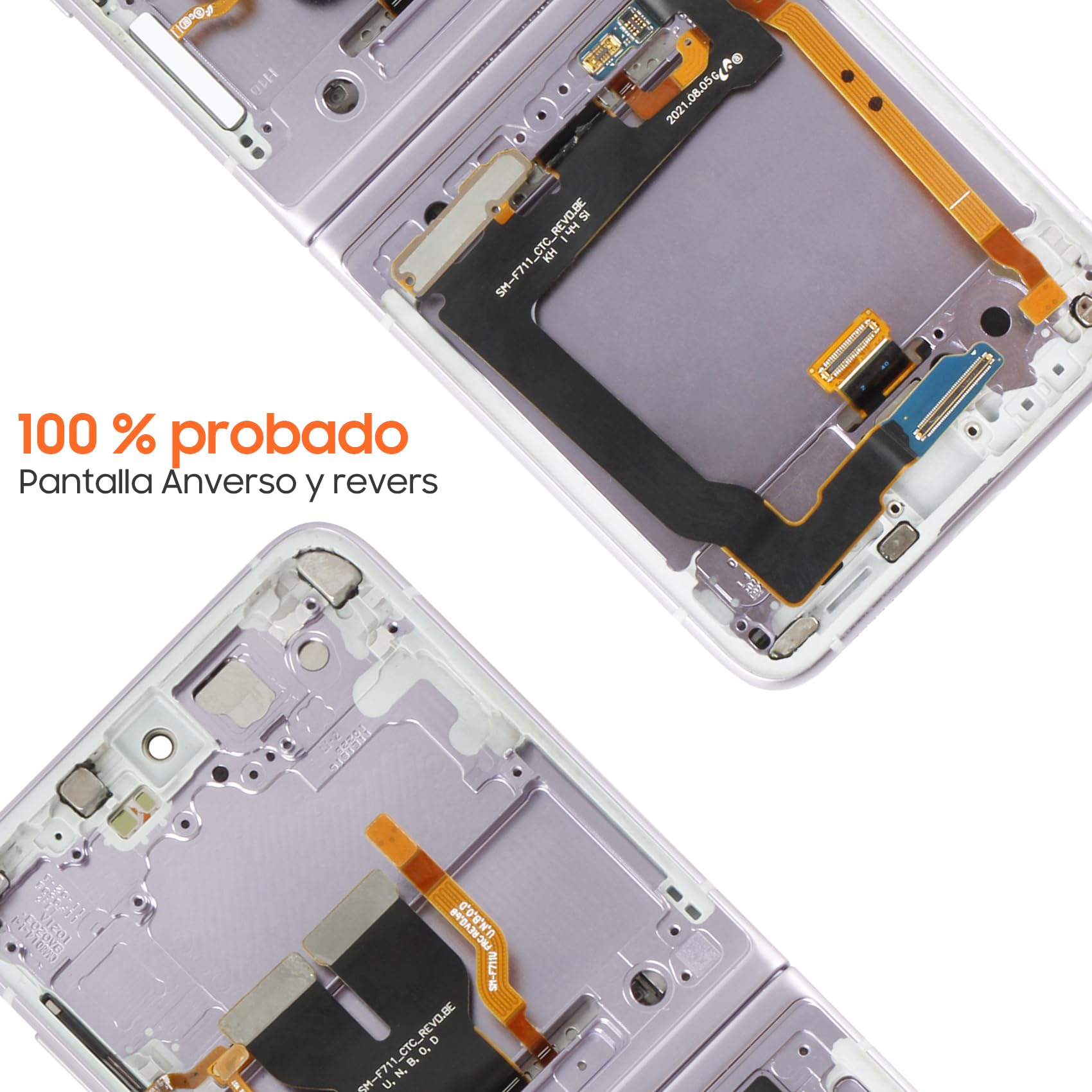 Amazon.com: Original for Samsung Galaxy Z Flip3 Inner Foldable