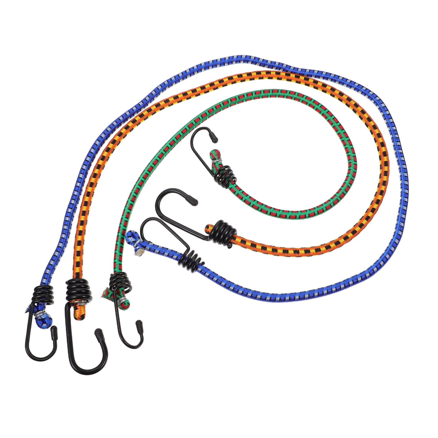 VANZACK 3pcs Luggage Rope Kit Cage Telephone Bracket Cuticle Drill Bonnet for Sleeping Airplane Chinchilla Tube Motorcycle Bungee Rope Rockery Decoration Rope Bungee Rope Hook Rubber