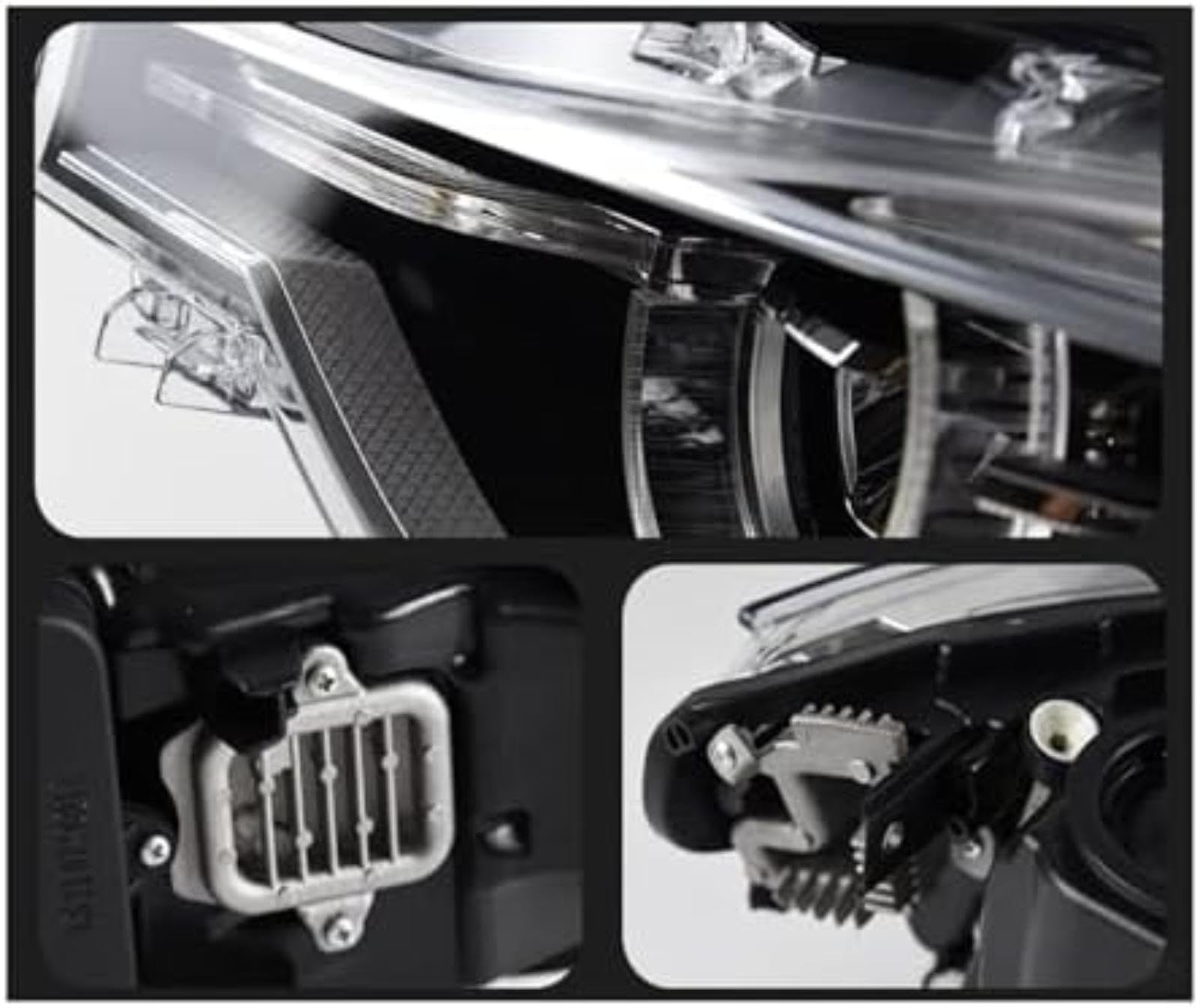 Dla BMW F30 F35 320I 318I 325I 2013-2015 przednia lampa samochodowa reflektory reflektor Drl przednie lampy samochodowe reflektor włączony kierunkowskaz Lampka sygnalizacyjna w (BLACK)