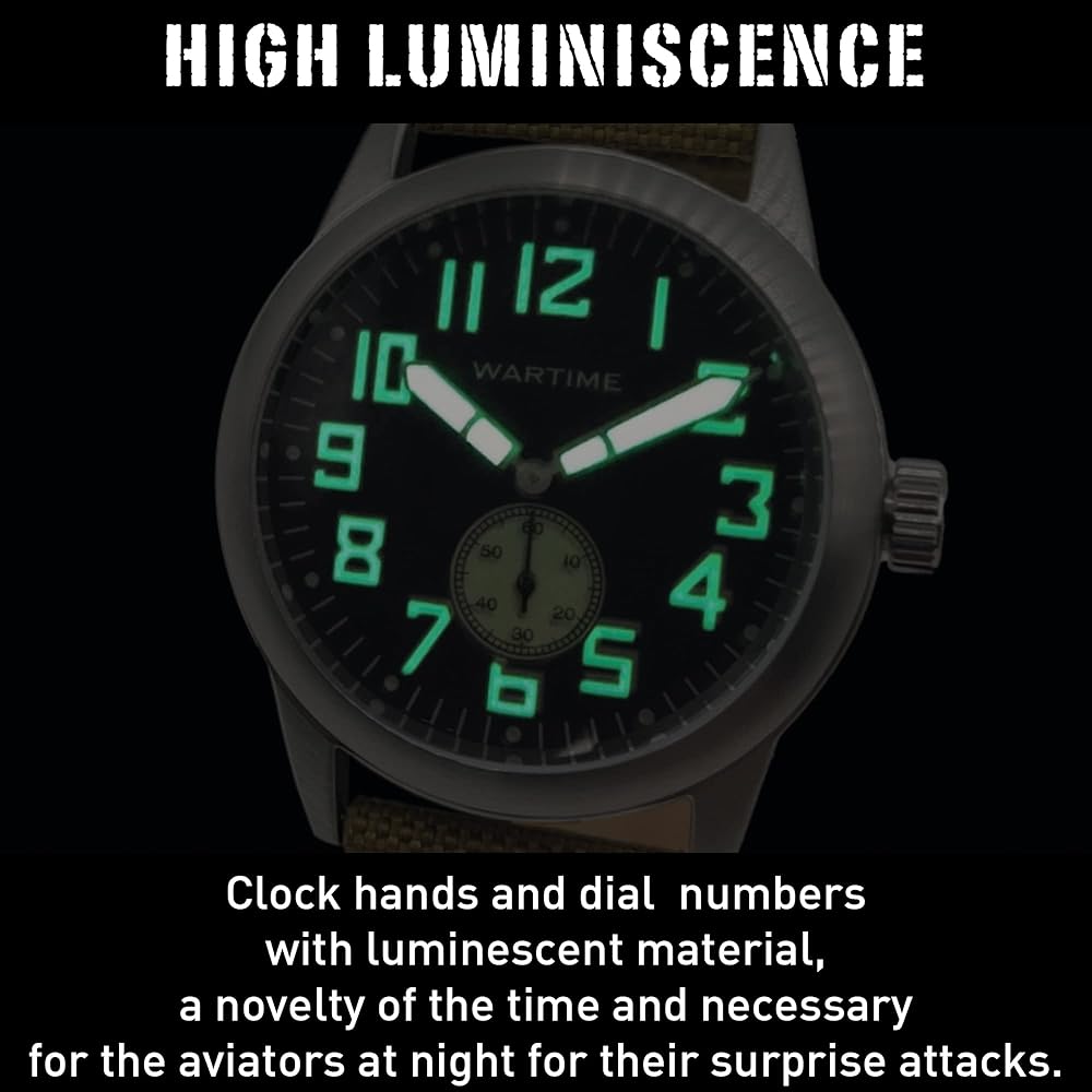 Amazon.com: WTI WORLD TIME INTERNATIONAL WW2 Military Watch