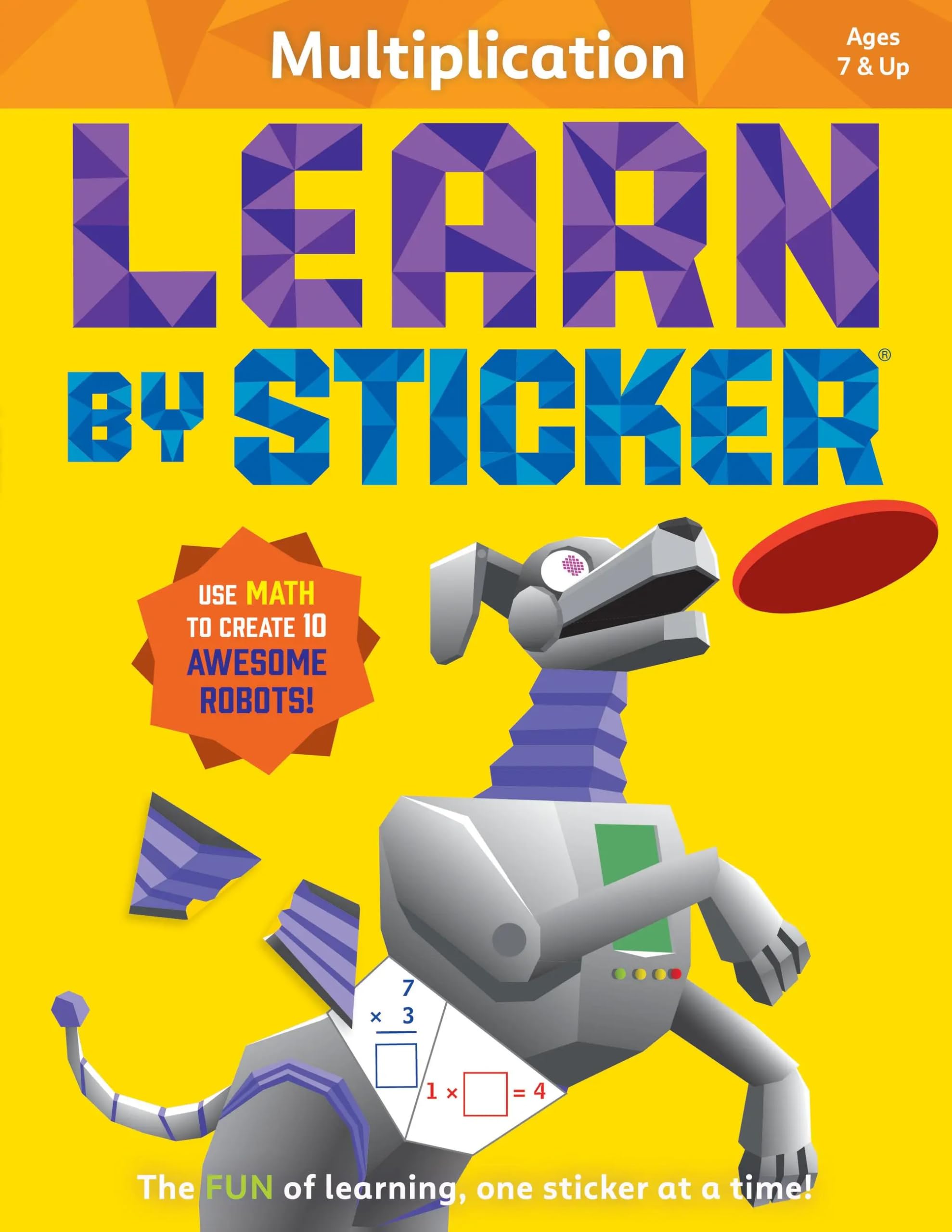 Learn by Sticker Series 6-Book Collection Set - Interactive Learning with Stickers for Early Elementary Skills - Beginning Phonics, More Phonics, Addition and Subtraction, More Addition & Subtraction