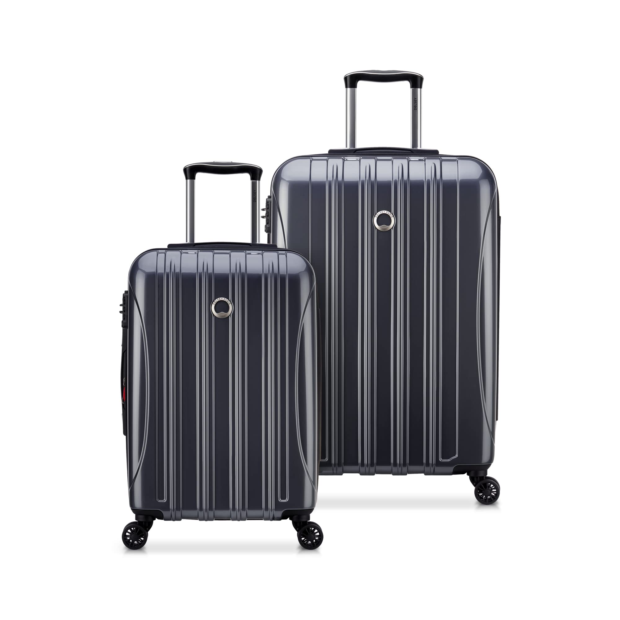 Photo 1 of *STOCK PHOTO REFERENCE ONLY* DELSEY Paris Helium Aero Hardside Expandable Luggage with Spinner Wheels, RED, 2-Piece Set (21/25) 2-Piece Set (21/25)