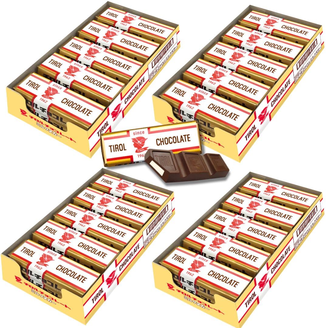 Amazon.co.jp: チロルチョコ ミルクヌガー 30個 チョコ チョコレート