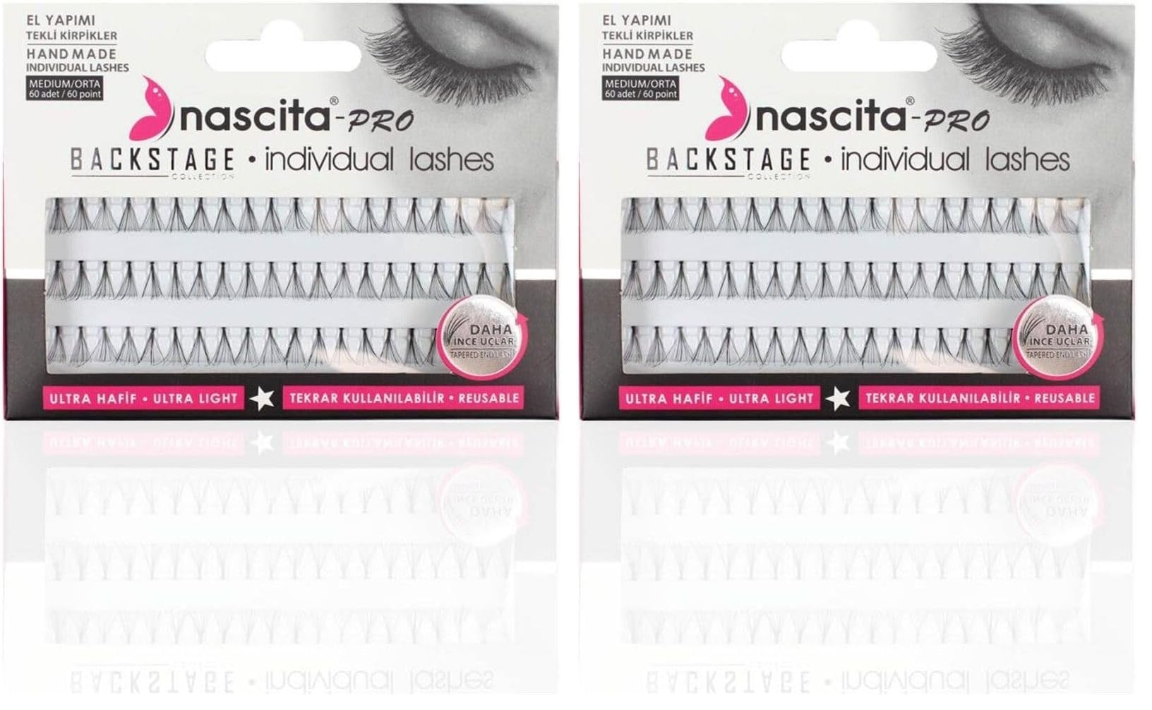 Nascita Tekli Normal & Uzun Takma Kirpik 2li paket