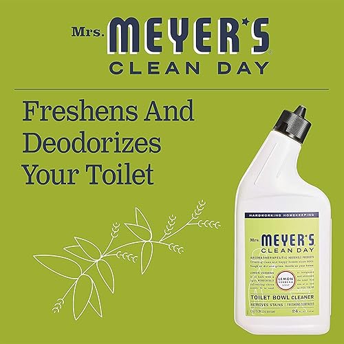 Miniatura 4 de Mrs. Meyer's Limpiador de inodoro Lemon Verbena (24 onzas) (paquete de 2)