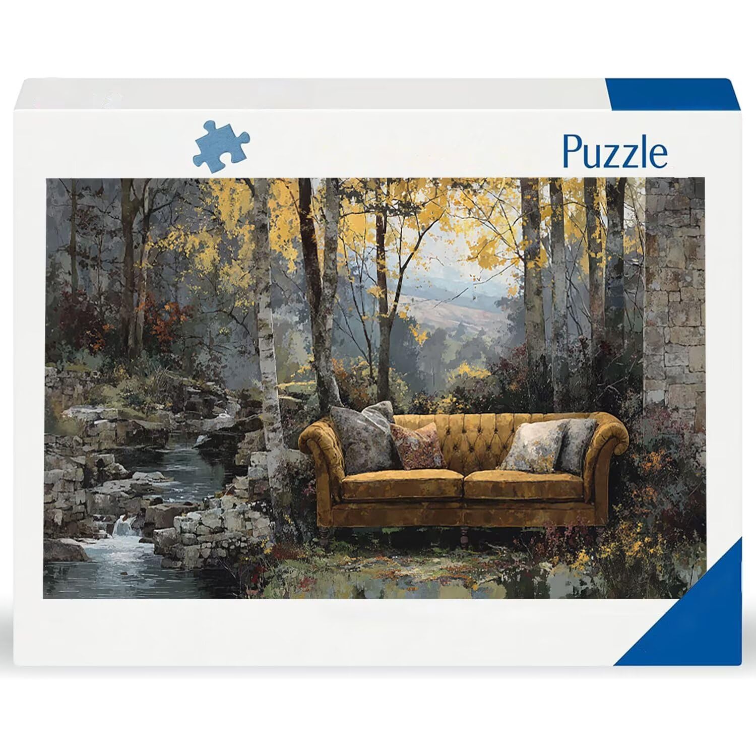 Puzzle de Madera para Adultos 1312 Piezas - Bosque, Obra de Arte de Juego de Rompecabezas para Adultos, Puzzle de Impresión de Alta Definición Multicolor, Pasatiempo Creativo Regalo b-810