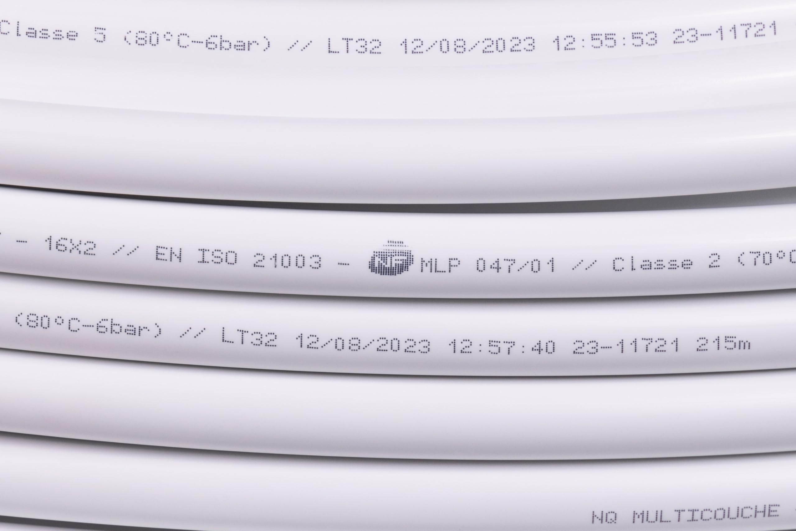 Couronne Tube Multicouche Nu diamètre 16 millimètres - Longueur 50 mètres - Norme NF 545 pour réseau d'eau potable et chauffage NOYON & THIEBAULT