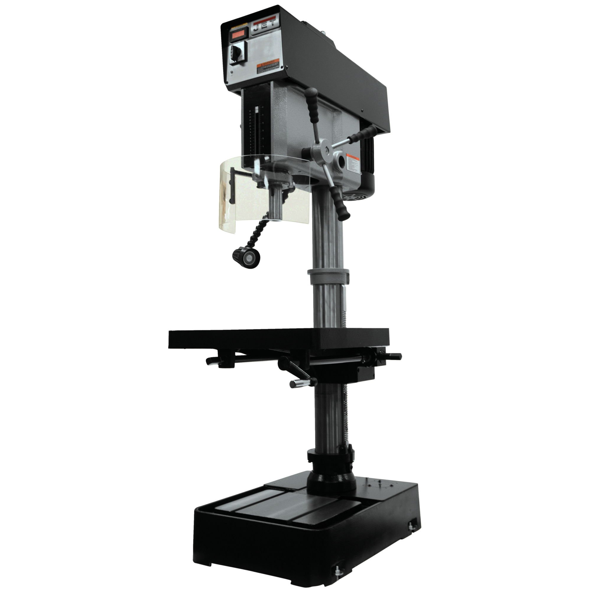 JET 20-Inch Metalworking Drill Press, Variable Speed, 2 HP, 230/460V 3Ph (Model JDP-20VS-3)