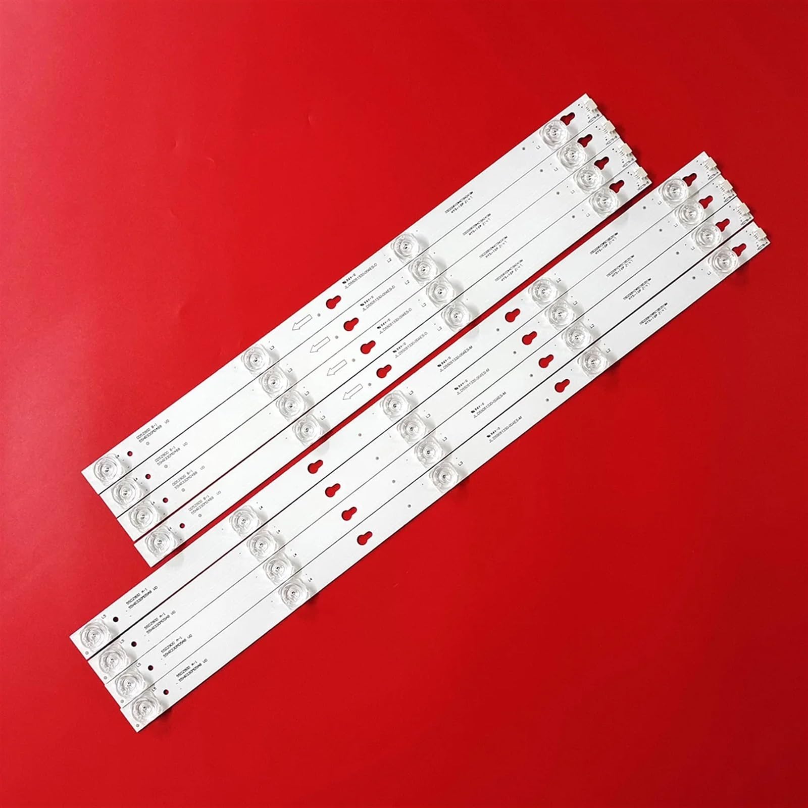 8 Strisce LED Retroilluminazione Per TV TCL 55S405, 55S401, Thomson E Altri, Mpartcare