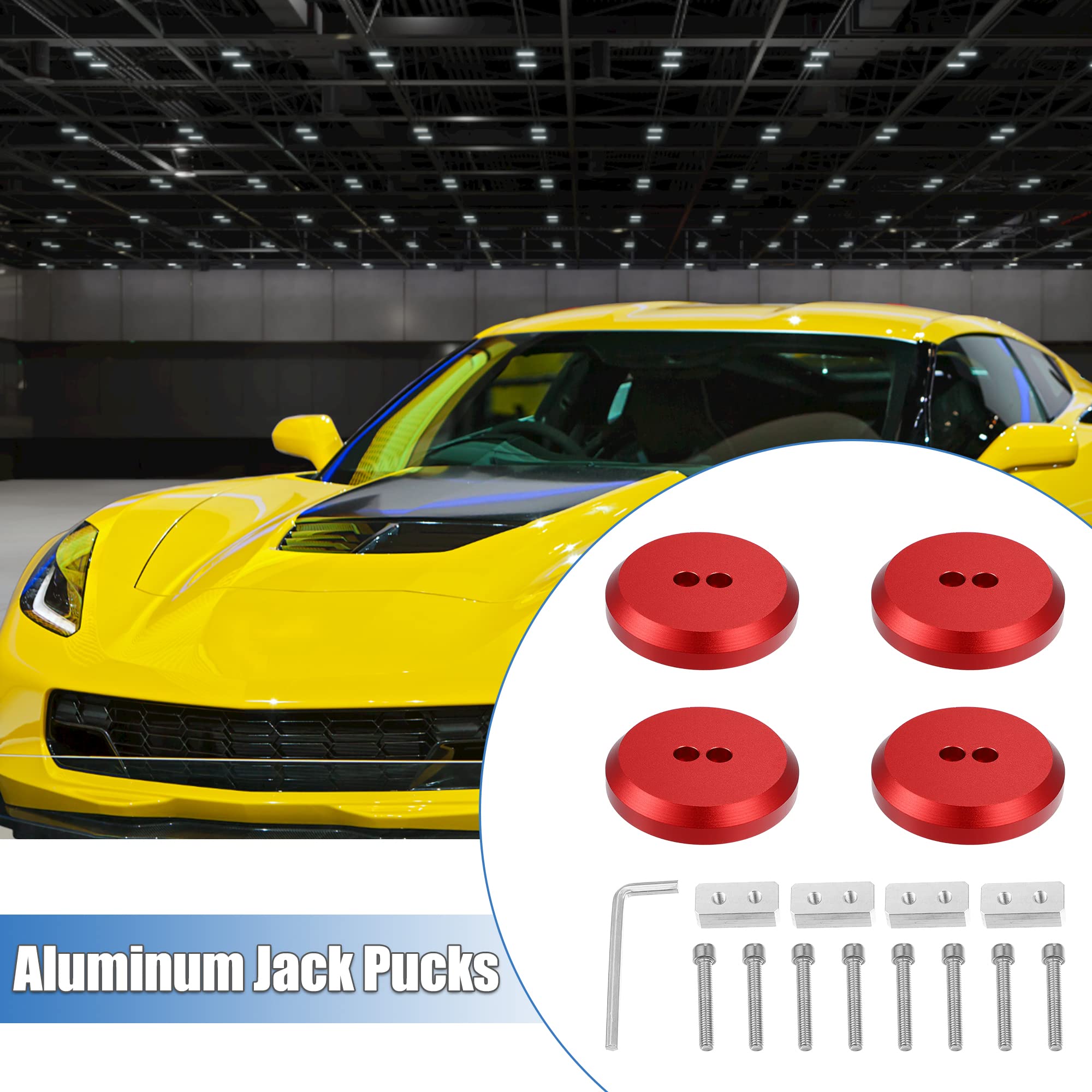Cuscinetto Sollevamento X AUTOHAUX Per Porsche - Gomma, 6.5x2.6cm, Antiscivolo