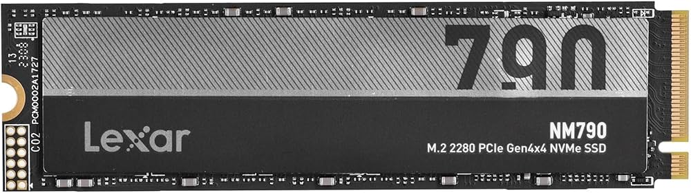 LEXAR SSD M.2 2TB PCIe Gen 4X4 NM790 NVMe : Amazon.it: Informatica