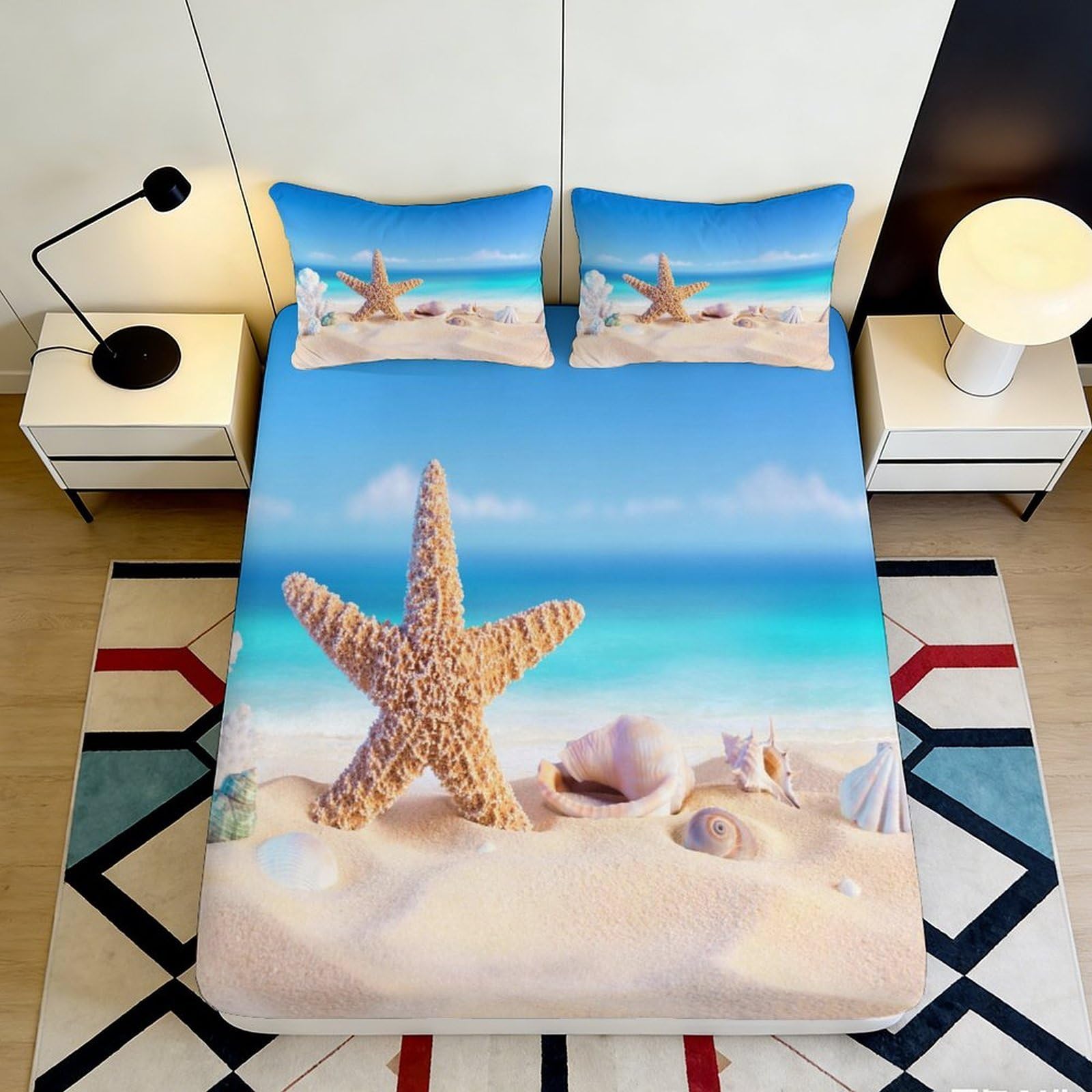 3D Printed Scottish Terrier Plaid Fitted Sheet Microfiber Deep Pocket Non-Slip Plaid Mattress Fitted Cover Washable Bedroom 160x200x25cm