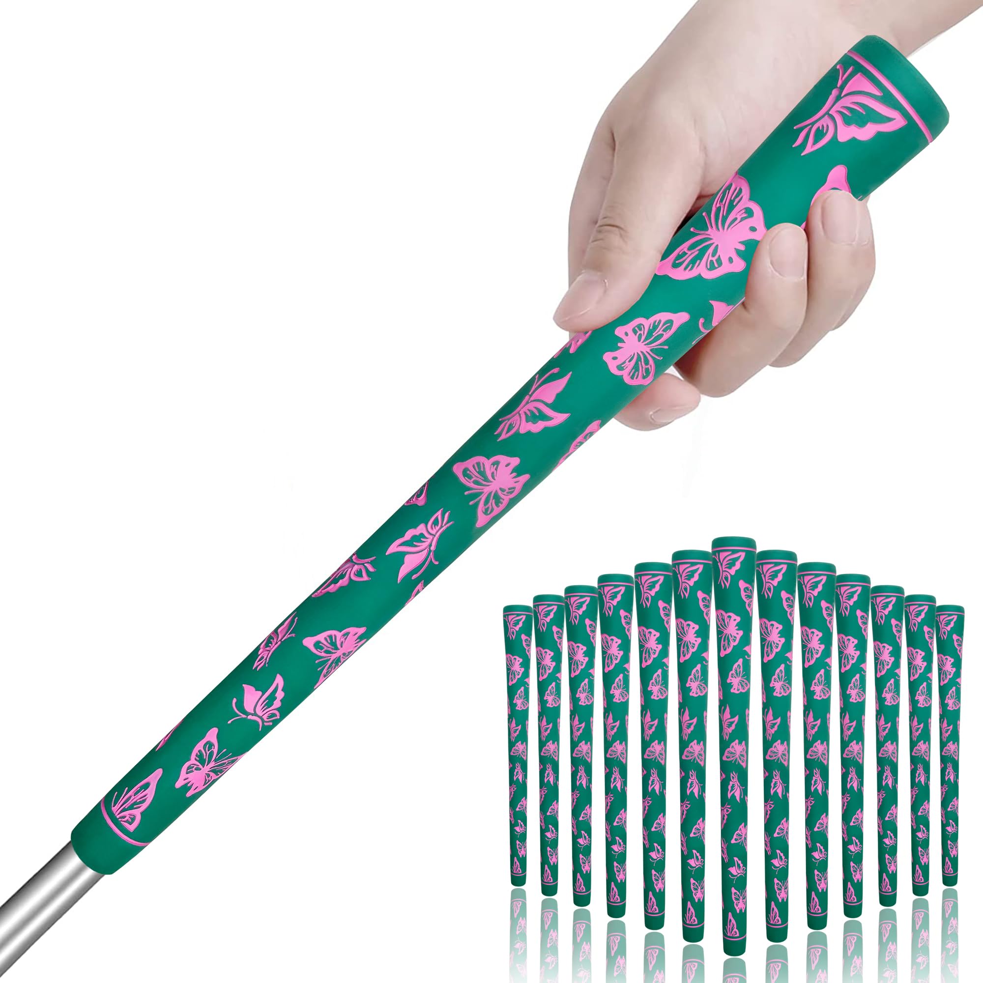 yamatoGolf Grips For Laides Golf Club Grips For Women Butterfly Line Surface Design For Enhanced Grip And Control