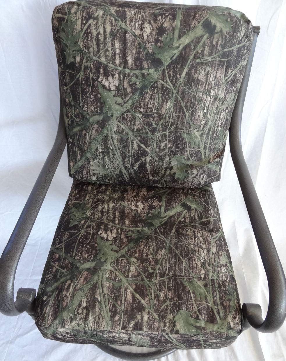 Patio Dining Chair Cushion Covers, Set of 6 for 6 Chairs. Max 20 x 20 x 4 Cushion Size. Top and Bottom Cushions in Same Waterproof Conceal Covers, NO Inserts