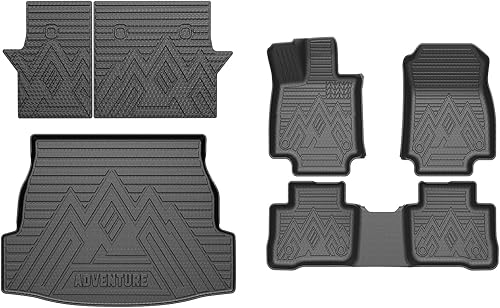 Miniatura 25 de Powerty Alfombrilla de maletero para Toyota RAV4 2019-2025 accesorios (incluye híbrido y gasolina), alfombrilla de carga para todo tipo de clima