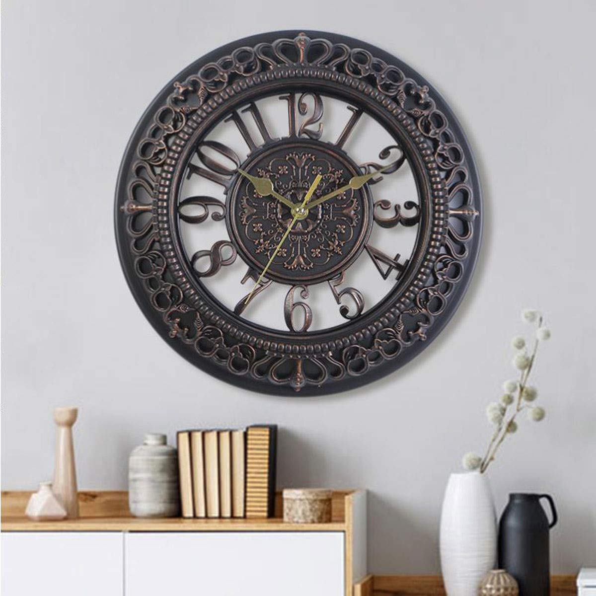 Reloj de Pared de 12 Pulgadas(Black)