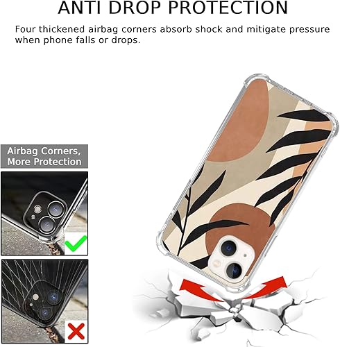 Miniatura 8 de Funda retro Groovy psicodélica de flores hippie compatible con iPhone 15, funda vintage hippie arco iris sol nube para iPhone 15, Cool TPU Bumper