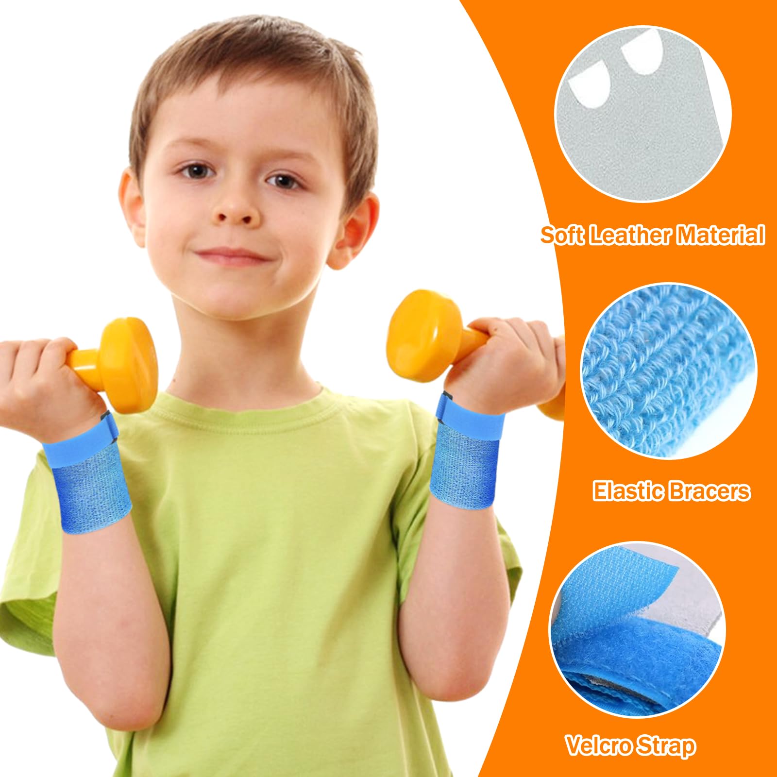 JSTHHTT 2 Juegos Almohadillas de Agarre para Niños, Calleras para Cross Training, Calleras para Crossfit Mujer, Pull-Up Grips para Niños, Guantes de Entrenamiento de Piel
