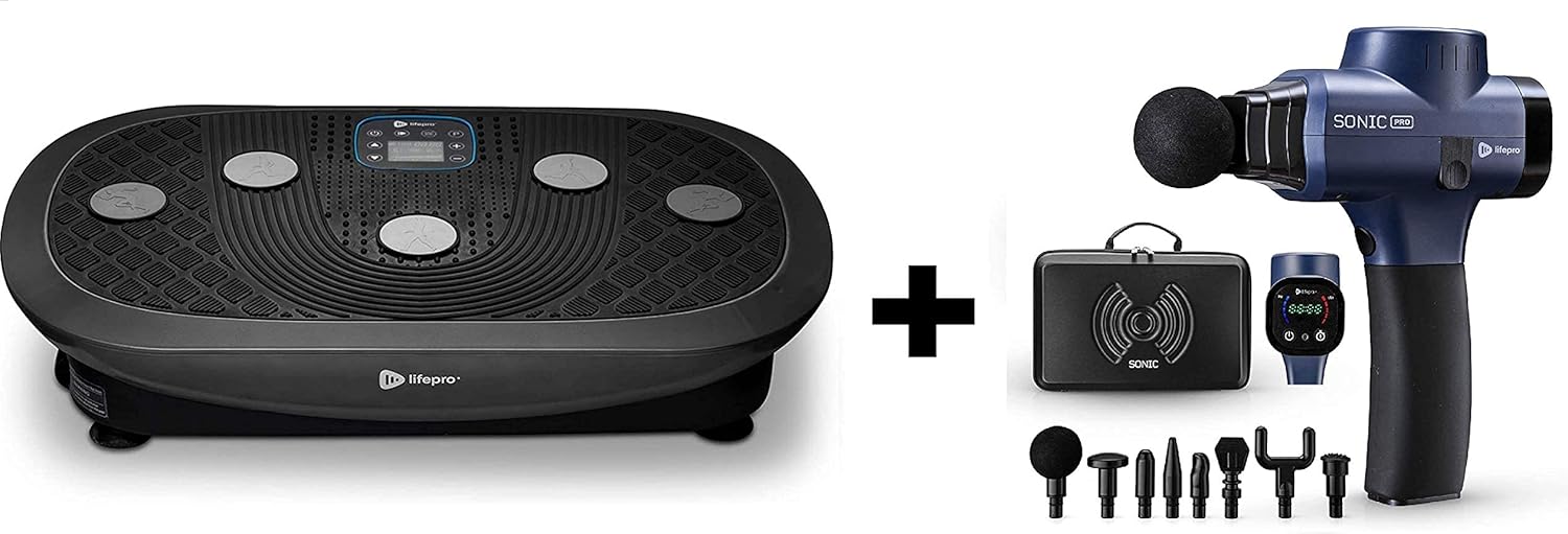 LifePro Rumblex Plus 4D Vibration Plate Exercise Machine