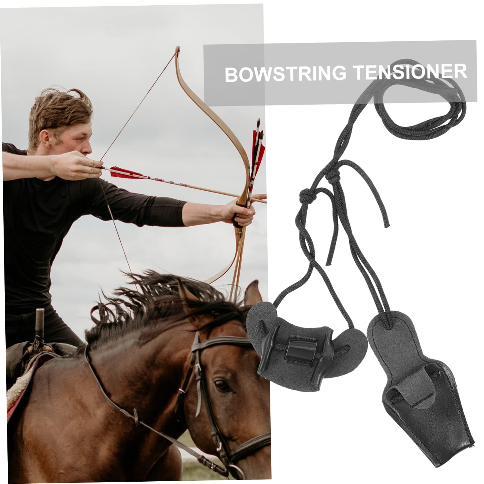 Toddmomy Pcs String Bowstring Tool Recurve Bowstring Installer High Strength Material Easy to Adjust Length
