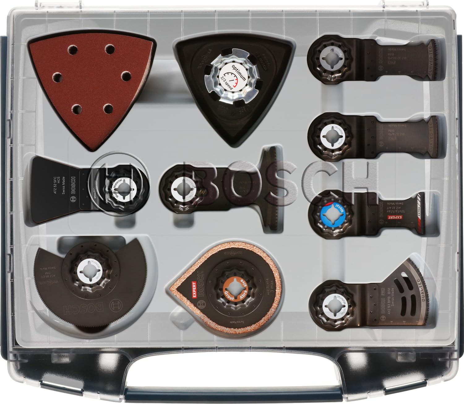 Bosch 33x Set di lame All-in-One i-Boxx, 33 pz (per Tubi in acciaio inossidabile, Tubi e profili in metallo, x mm, Professional Accessorio Utensile multifunzione)
