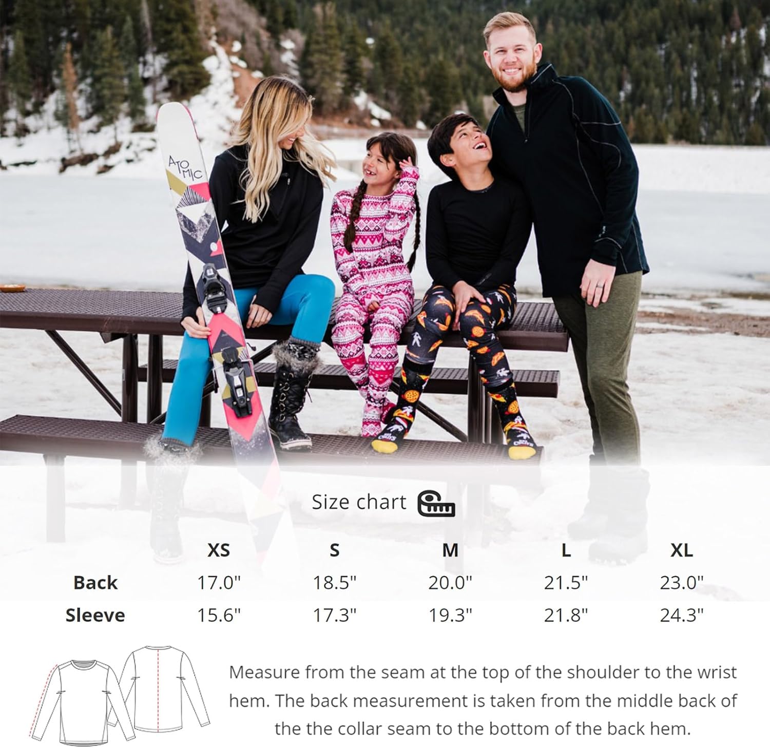 Hot Chillys Youth Micro-Elite Chamois Crewneck Body Fit Midweight Base Layer | UPF 30 Thermal Underwear Long Sleeve Shirt - Image 4