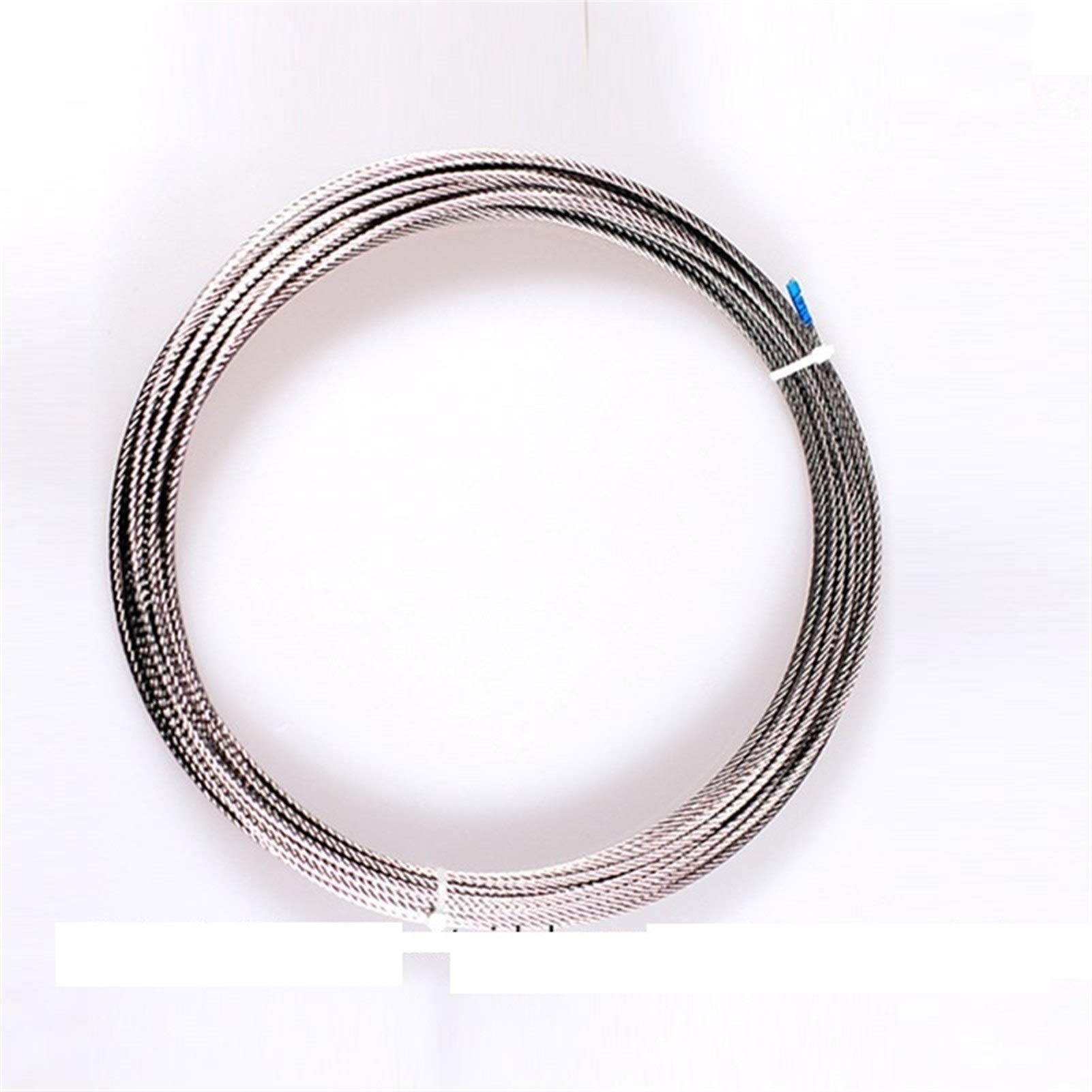 304 fune metallica del cavo dell'acciaio inossidab 50 M/100 M 1.5mm 1.8mm 2mm 304 Corda In Acciaio Inox Fune Metallica Alambre Cavo Più Morbido Cavo di Sollevamento pesca 7X7 Struttura 892(1.8mm 100M)