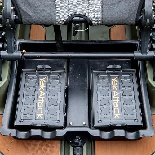 Miniatura 9 de YakAttack Sistema de caja de almacenamiento de equipo de pesca apilable TracPak  Accesorios de pesca en kayak