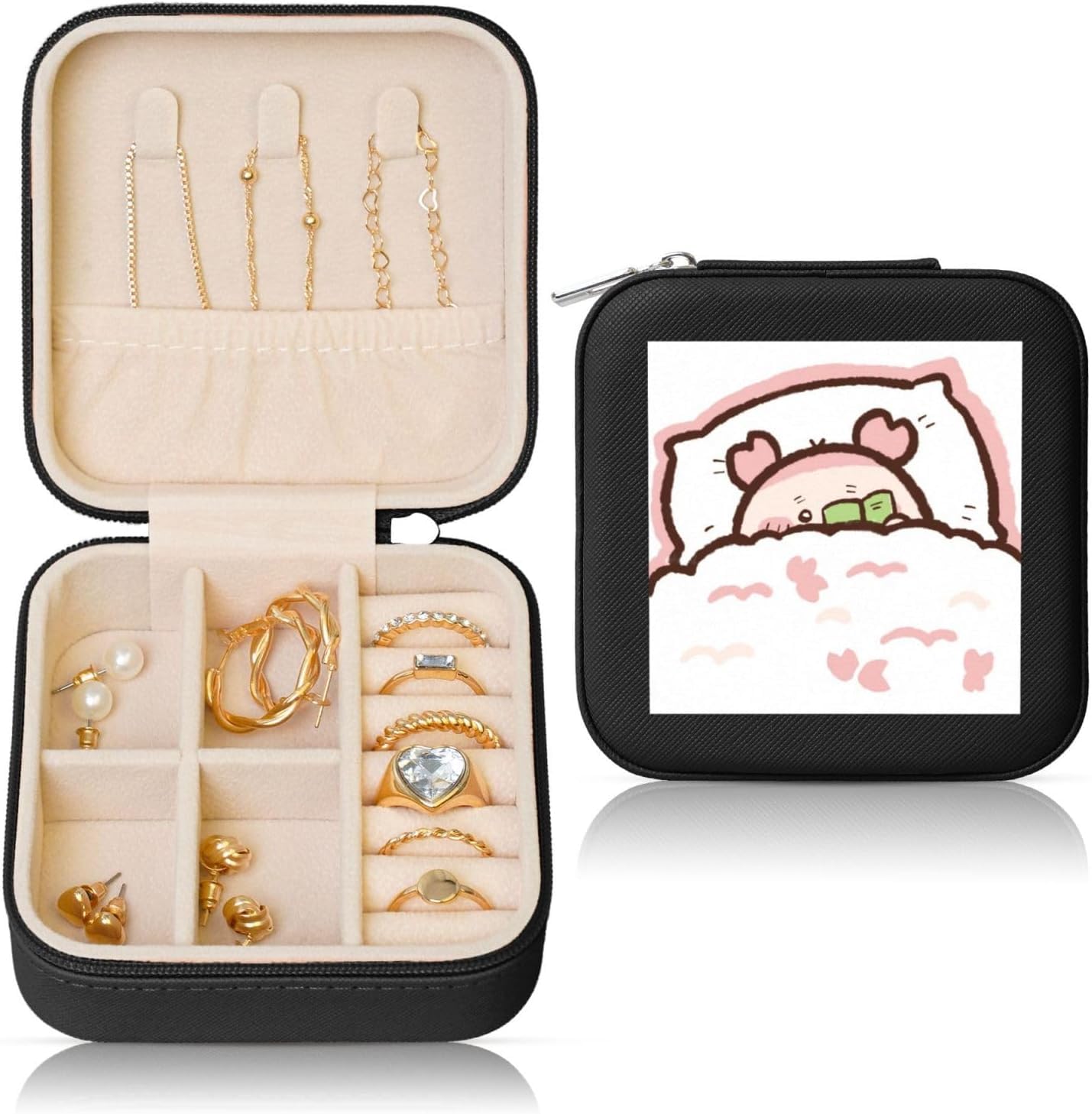Amazon.co.jp: ジュエリーボックス ちいかわ カニちゃん アクセサリー