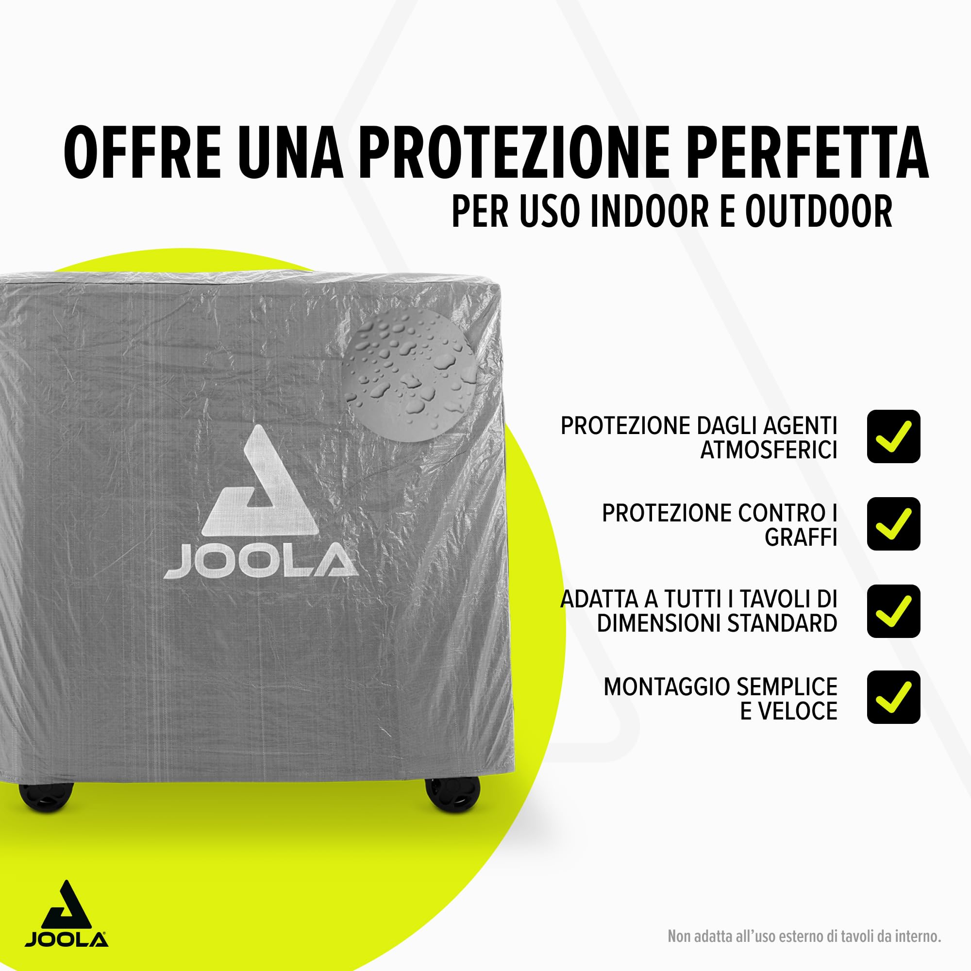 JOOLA 19900 - Copertura per tavolo, 150 x 160 x 50-80 cm