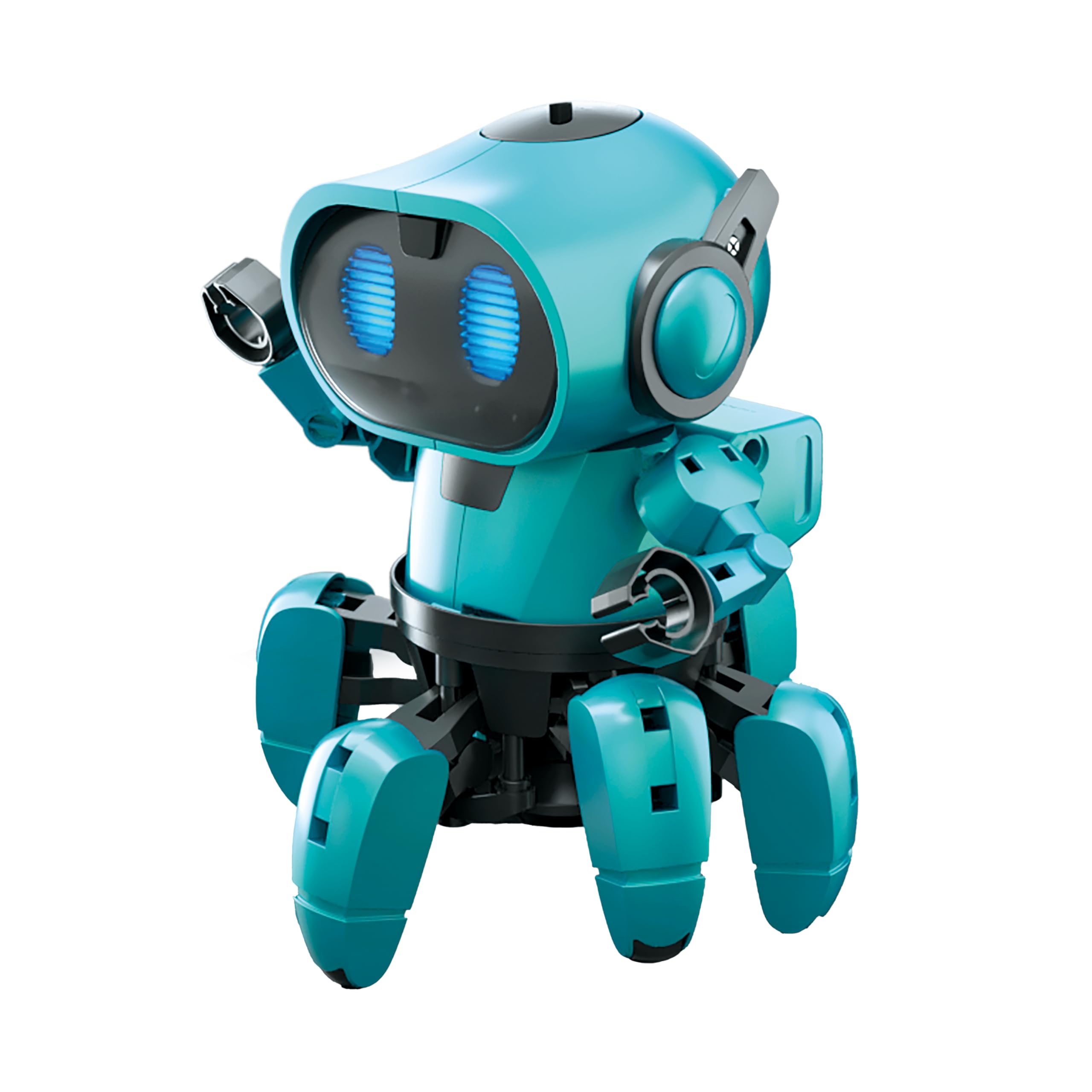 CONSTRUCT & CREATE Tobbie - Kit per costruire il tuo robot autoguidante AI, blu