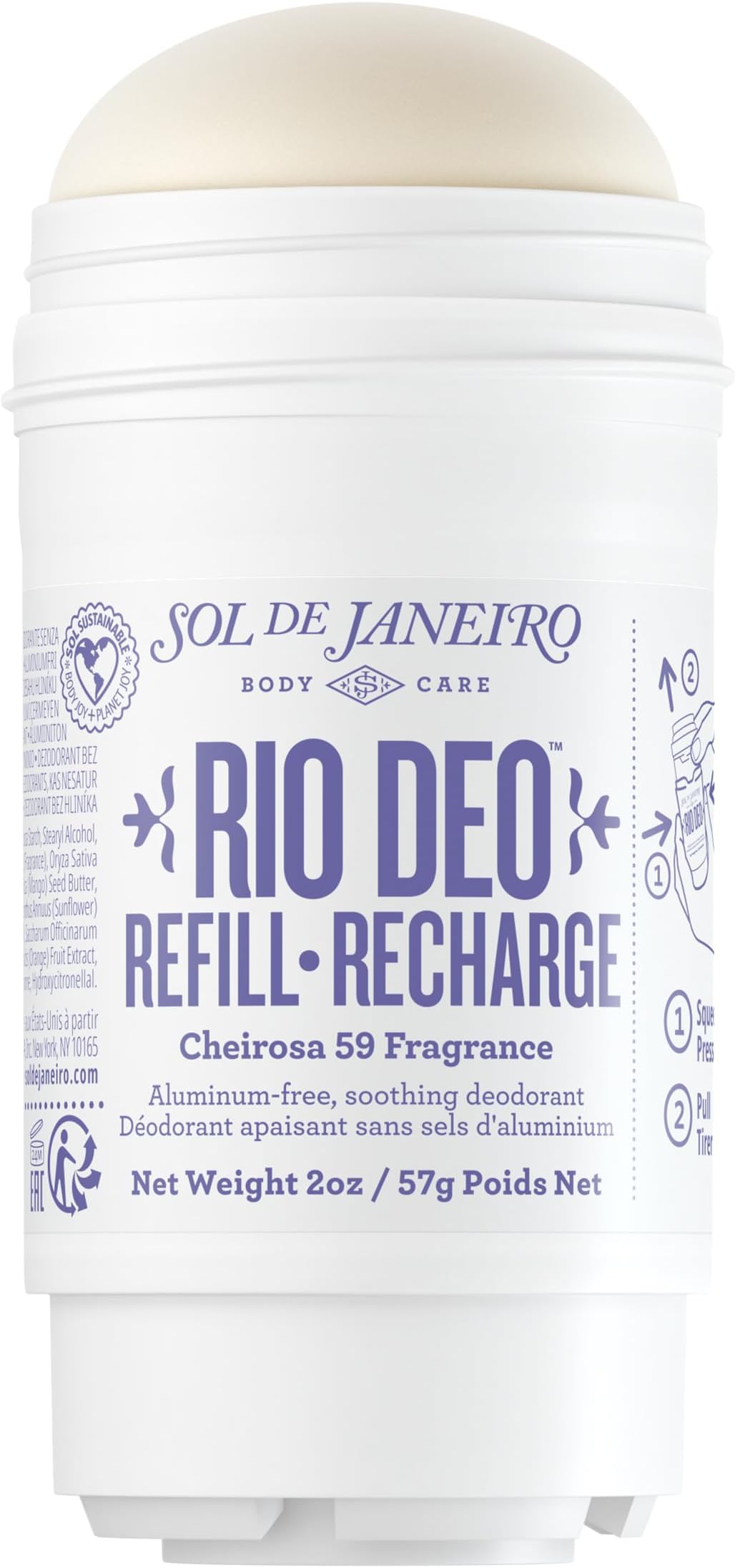 Sol de Janeiro Rio Deo Aluminum-Free Deodorant Refill Cartridge