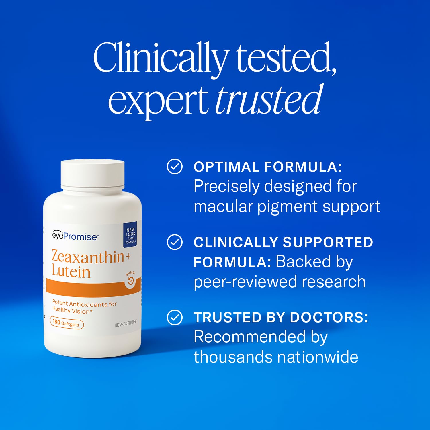 EyePromise Zeaxanthin + Lutein Eye Health Supplements, 180 Softgels — Amazon image 7