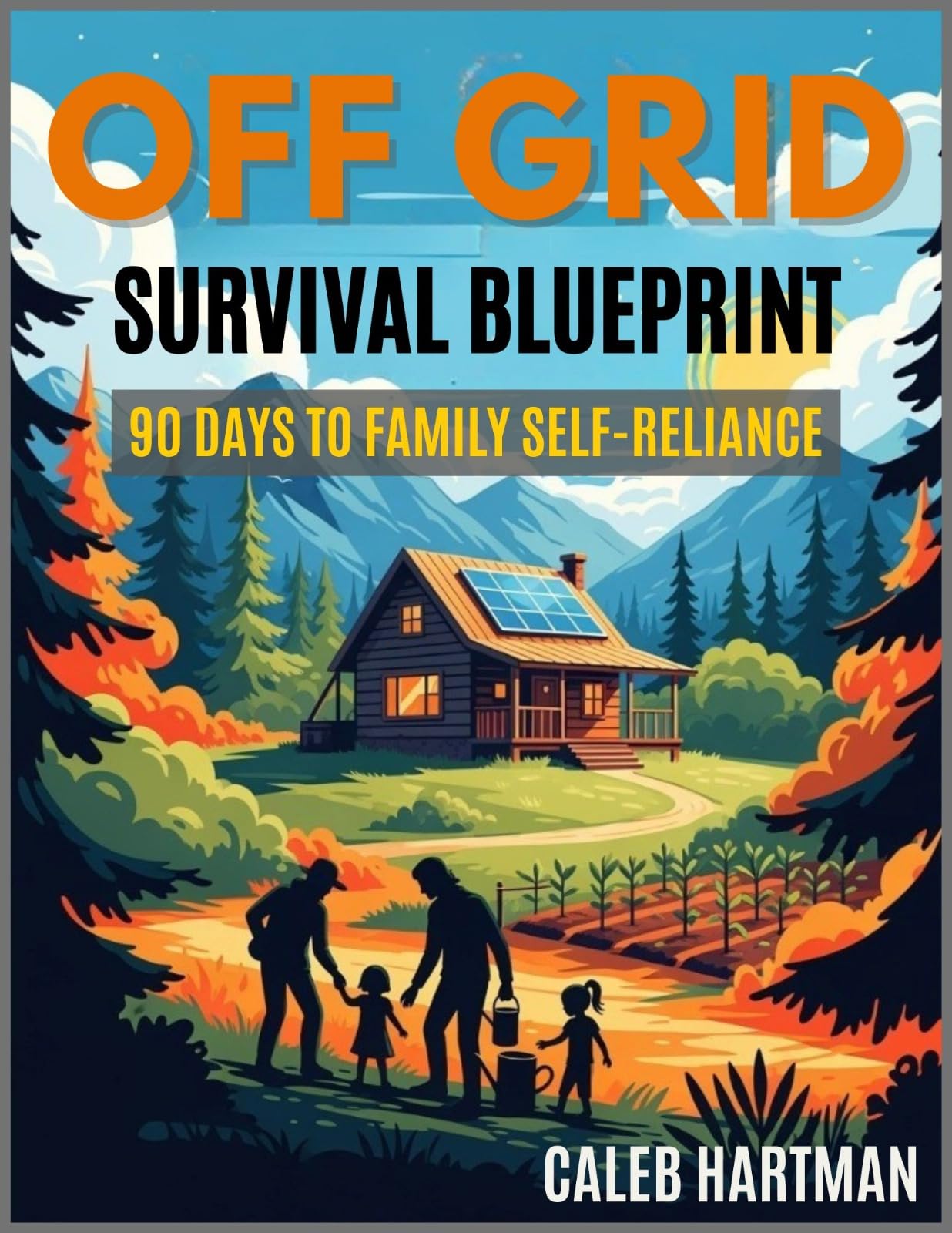 Off Grid Survival Blueprint: 90 Days to Family Self-Reliance: A Step-by-Step Guide for Busy Parents to Secure Food, Water, and Power—No Experience Needed