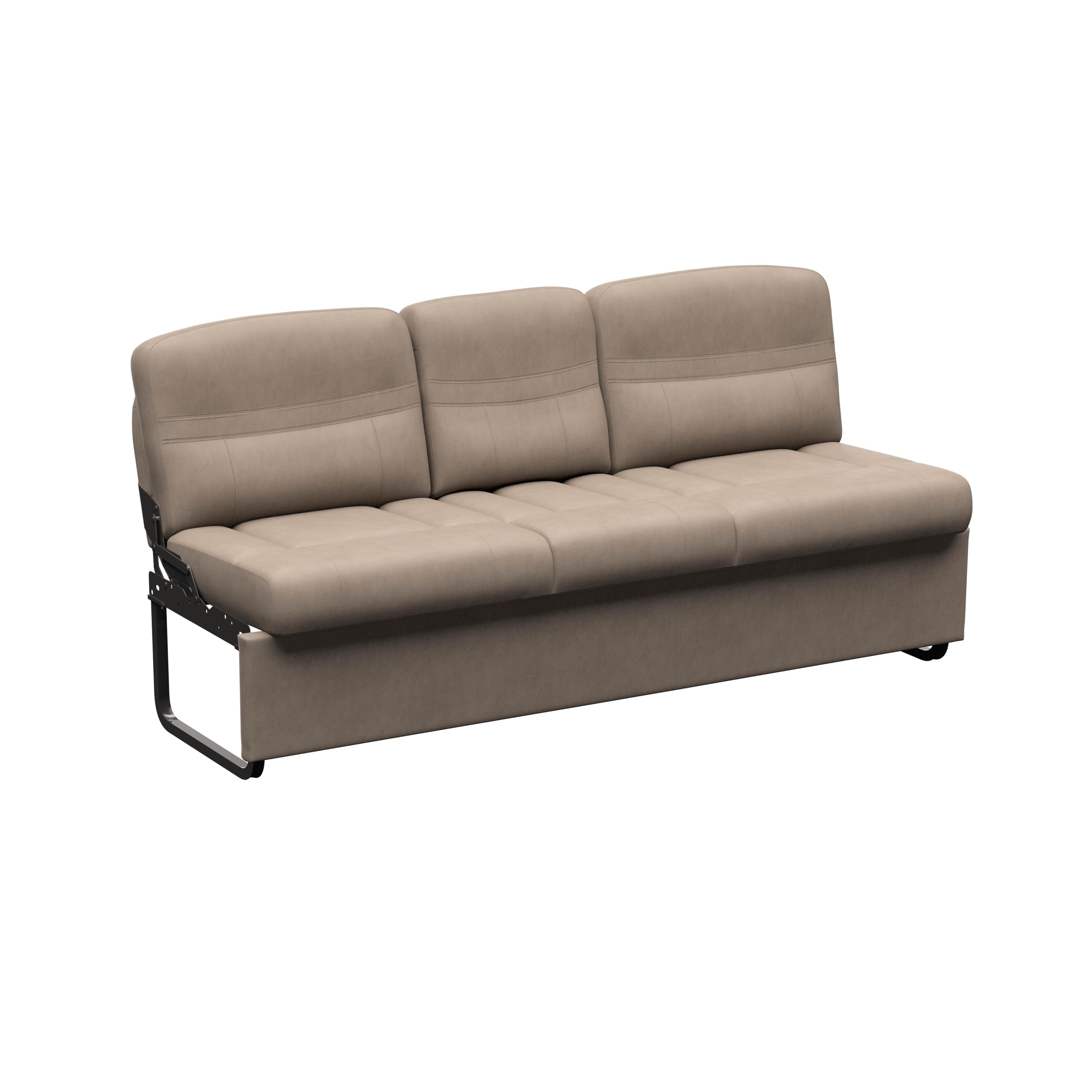 Photo 1 of ***PICK UP WITH TRUCK*** ***VERY HEAVY ITEM*** Thomas Payne Signature 72" Driftwood RV Jackknife Sleeper Sofa with Matching Kickboard, Easy Transition, High-Density Foam Cushioning, Fold-Down Center, Dual Cupholders - 2024044413