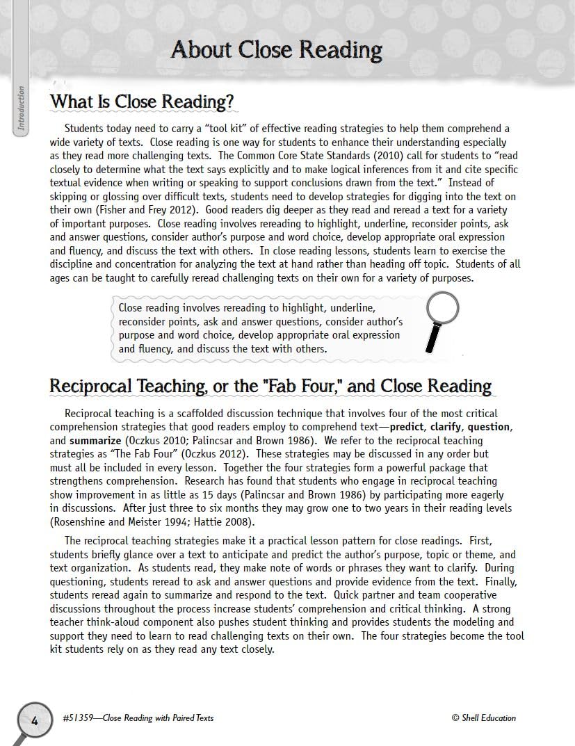 Close Reading with Paired Texts Level 3 - Image 4