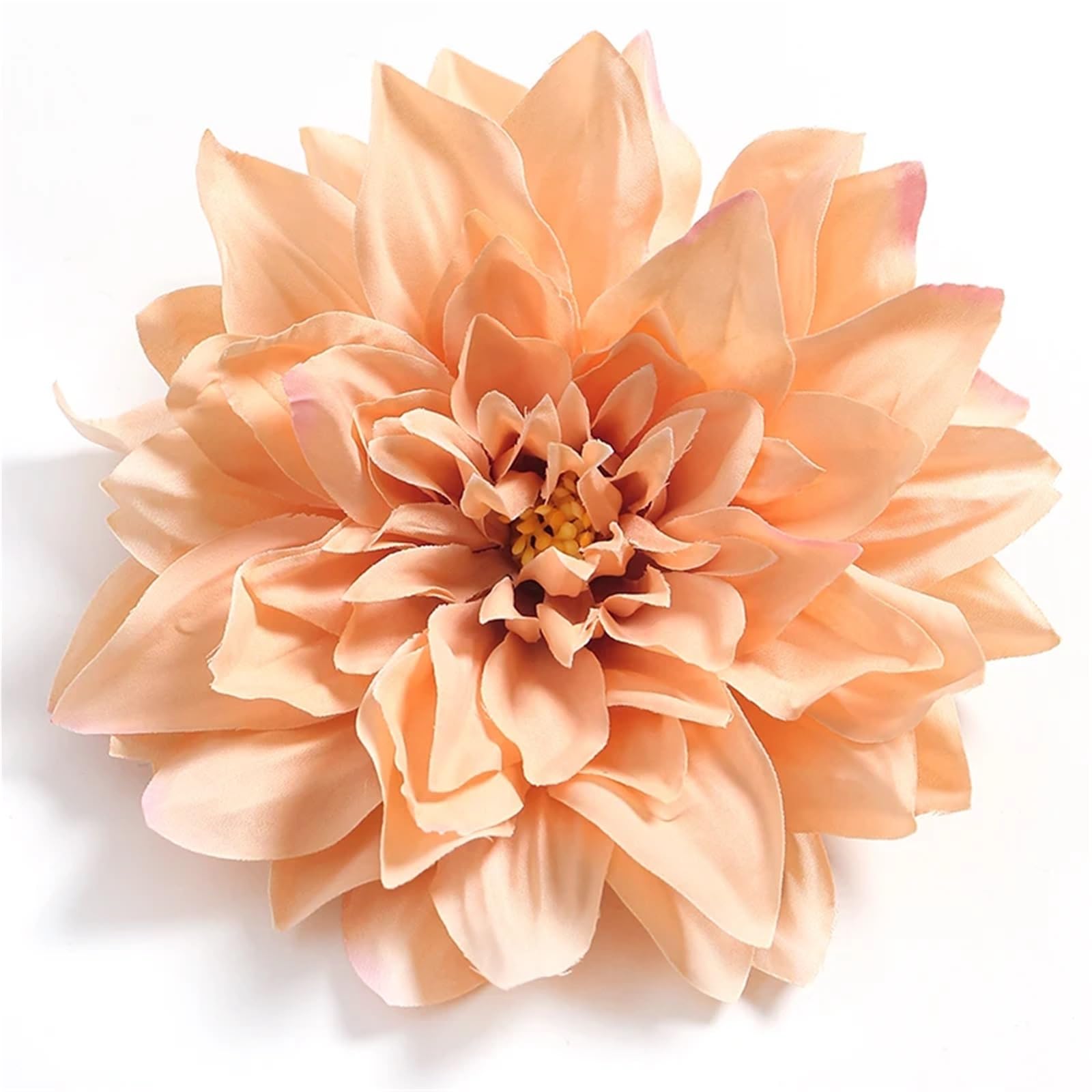 Fleurs artificielles de 15 cm pour bouquet de mariée et table de fête champagne